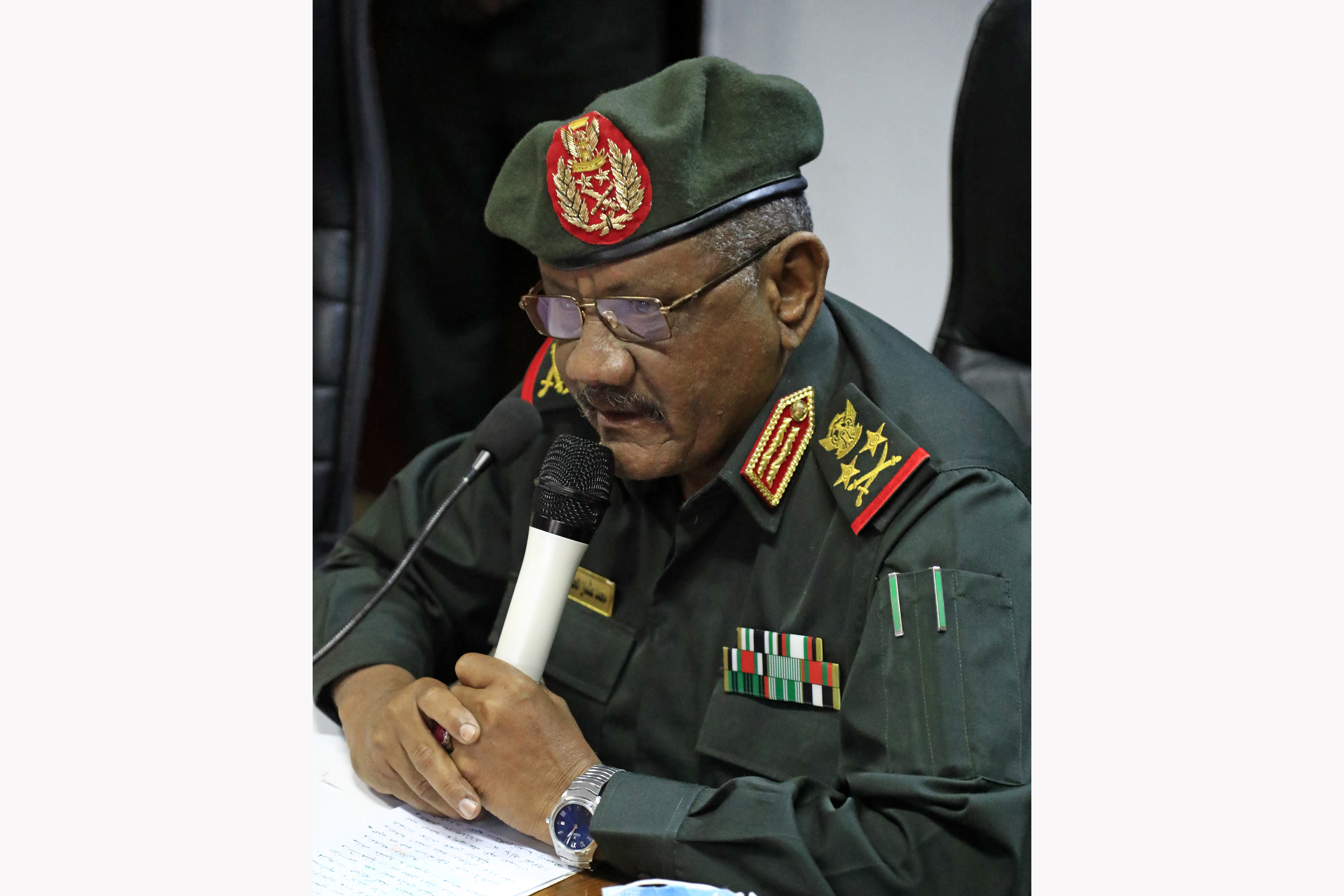 General Mohamed Othman al-Hussein, chief of staff of Sudanese armed forces [File: AFP]