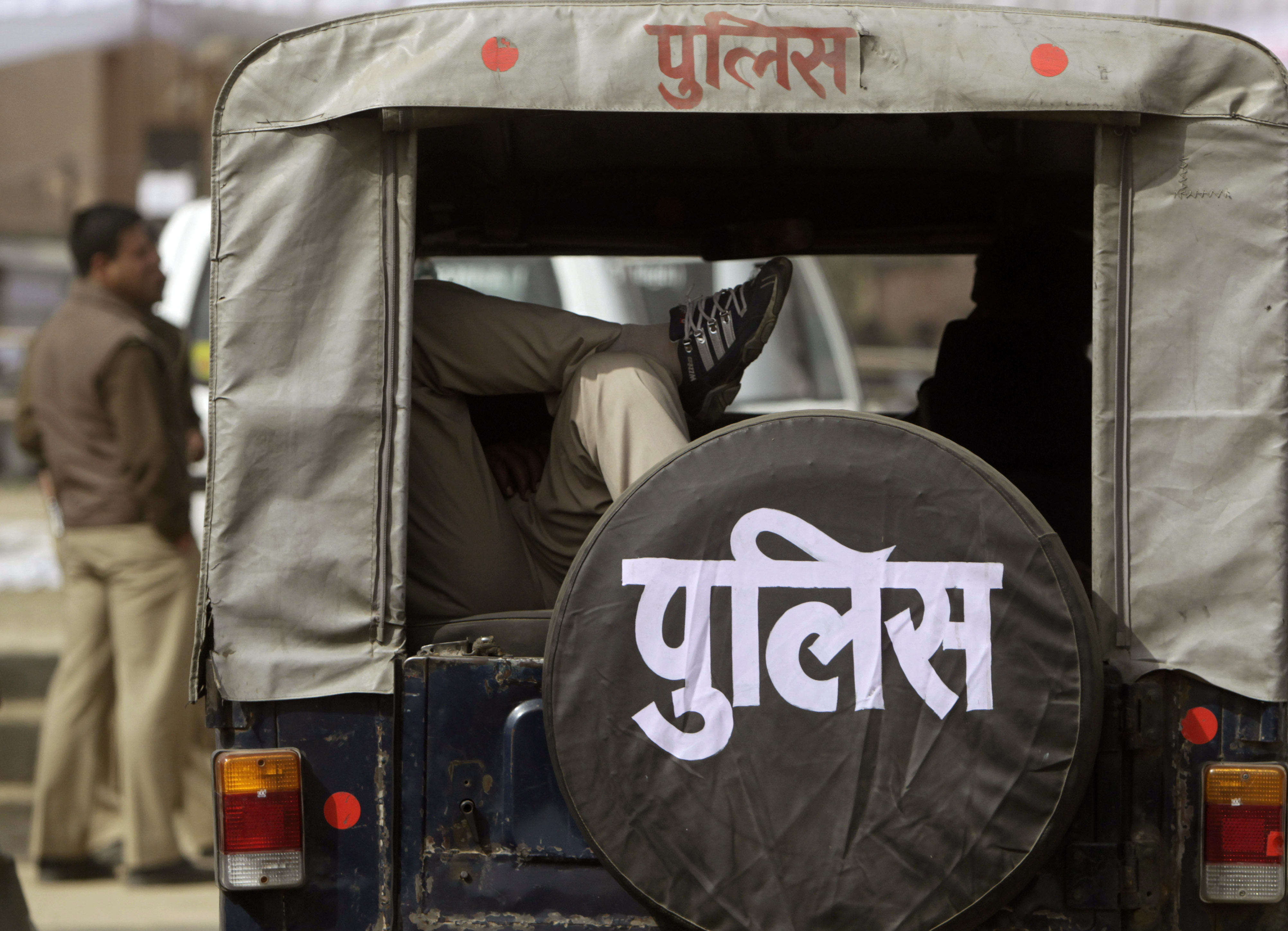 Uttar Pradesh police deny the attack on an elderly man was motivated by religious hatred [File: Mustafa Quraishi/AP]