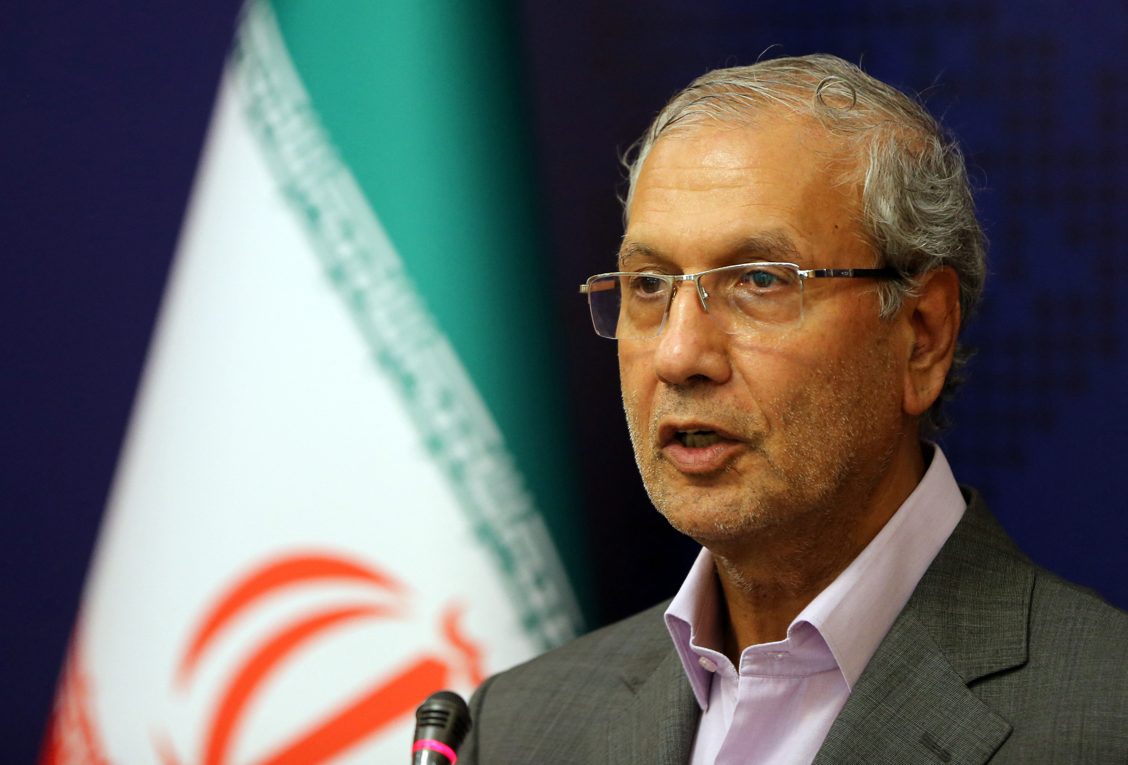 Government spokesman Ali Rabiei said the attack 'caused a hole in the roof' of a building that belongs to the Atomic Energy Organization of Iran [File: AFP]