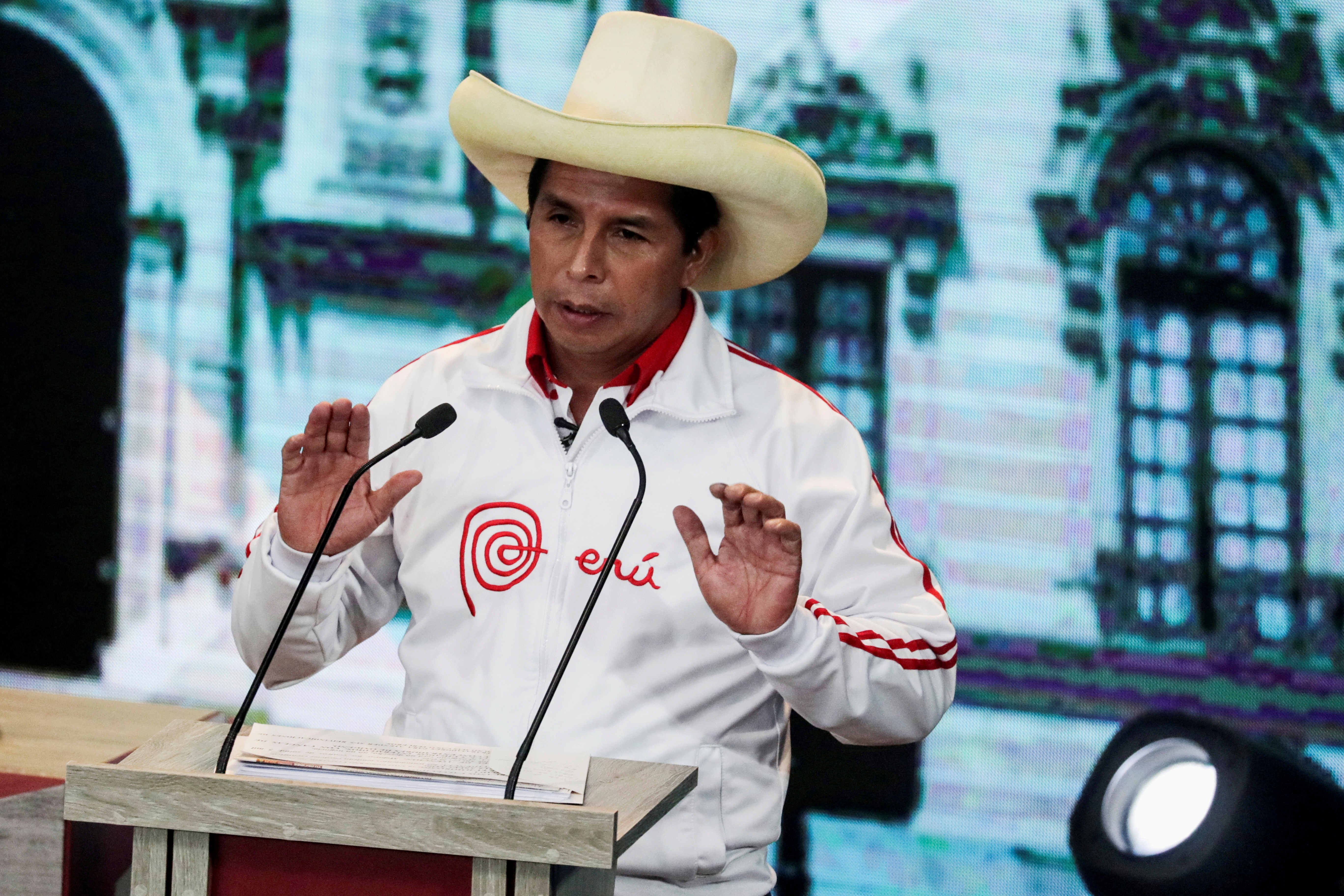 Pedro Castillo is expected to be inaugurated as Peru&#39;s next president on July 28 [File: Sebastian Castaneda/Reuters]