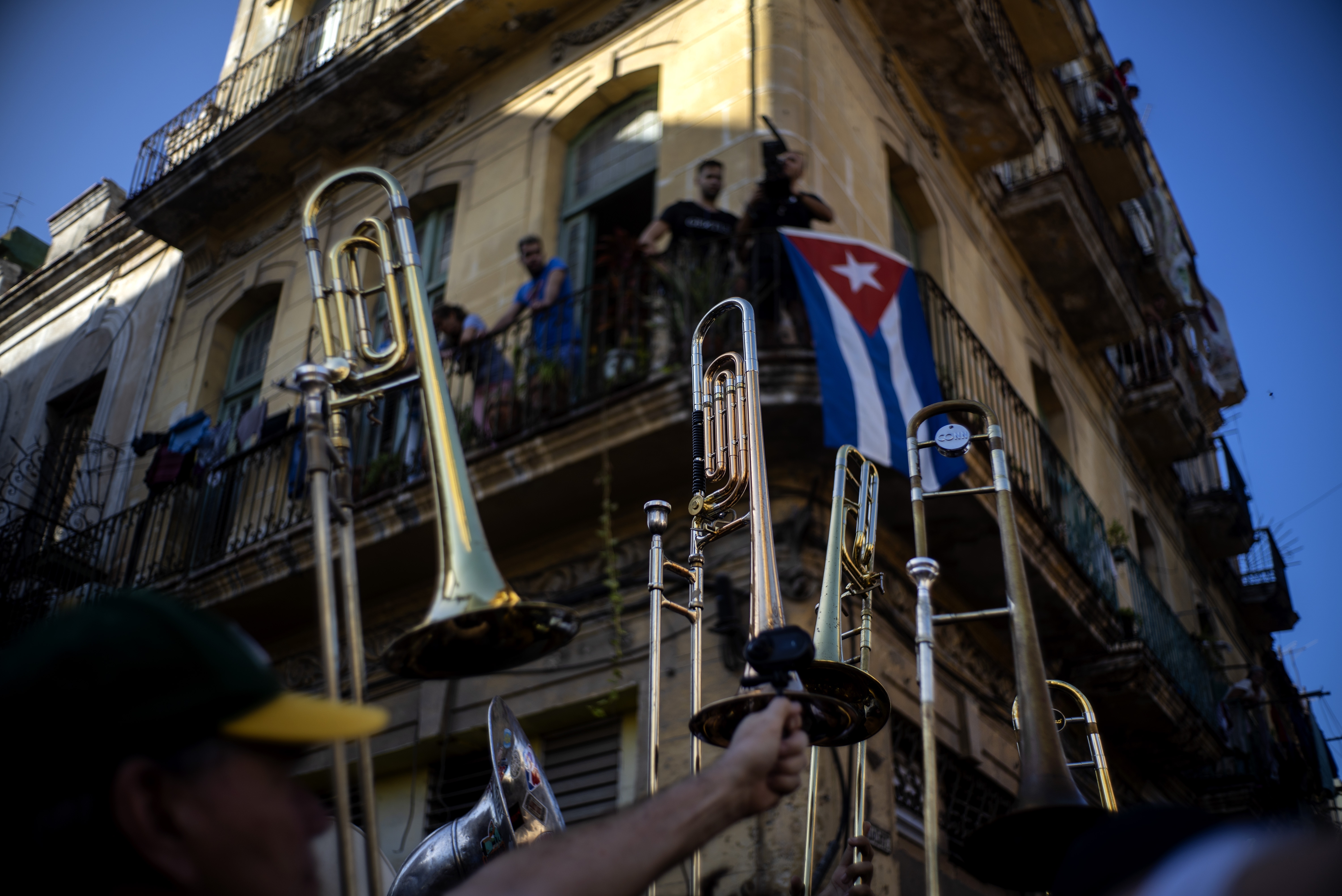 Some of Cuba&#39;s most famous musicians have spoken out in support of anti-government protests [File: Ramon Espinosa/AP Photo]