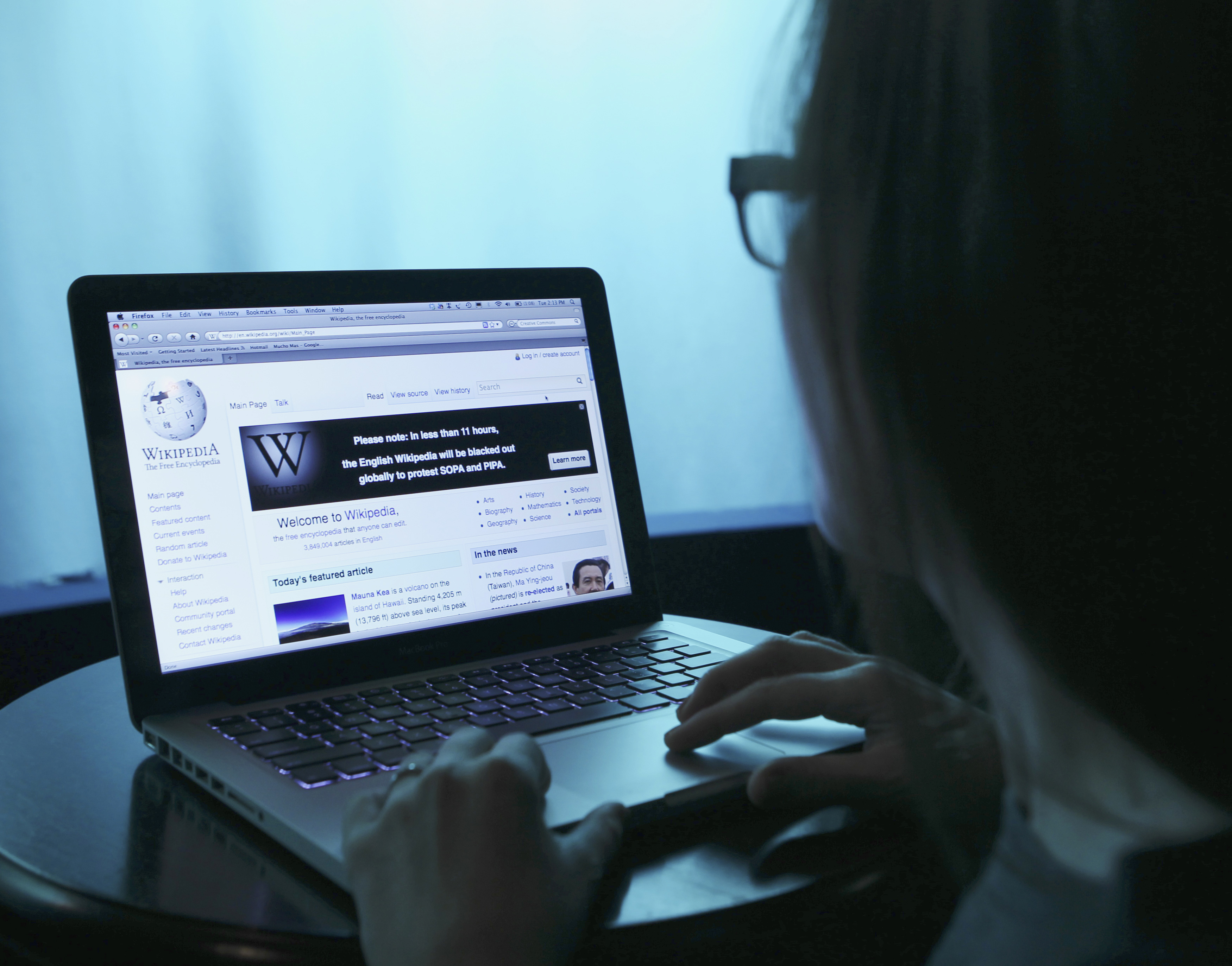 Wikipedia was created in 2001. [File: Reuters/Gary Cameron]