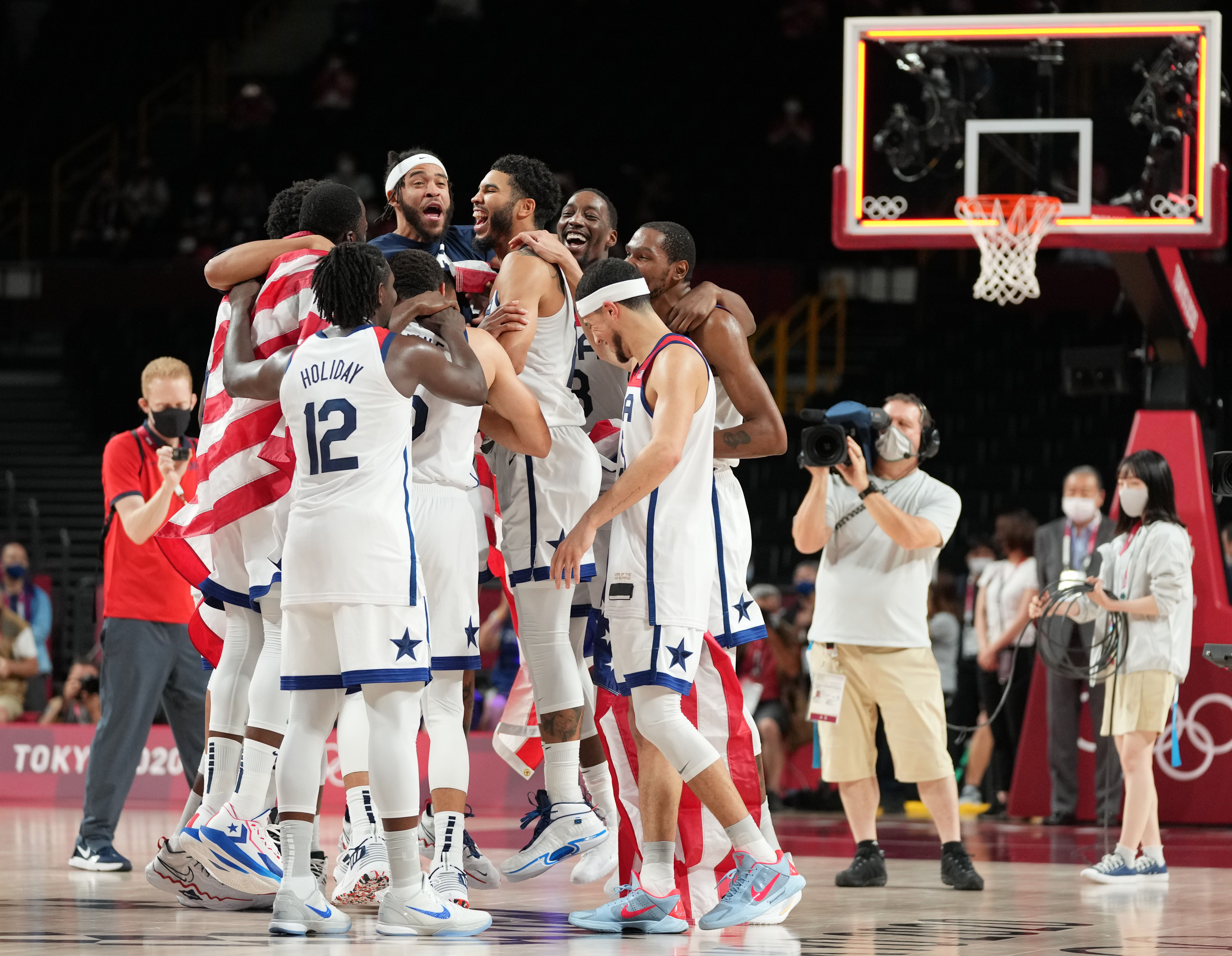 The US men have now won four straight gold medals at the Olympics [Kyle Terada-USA TODAY Sports via Reuters]