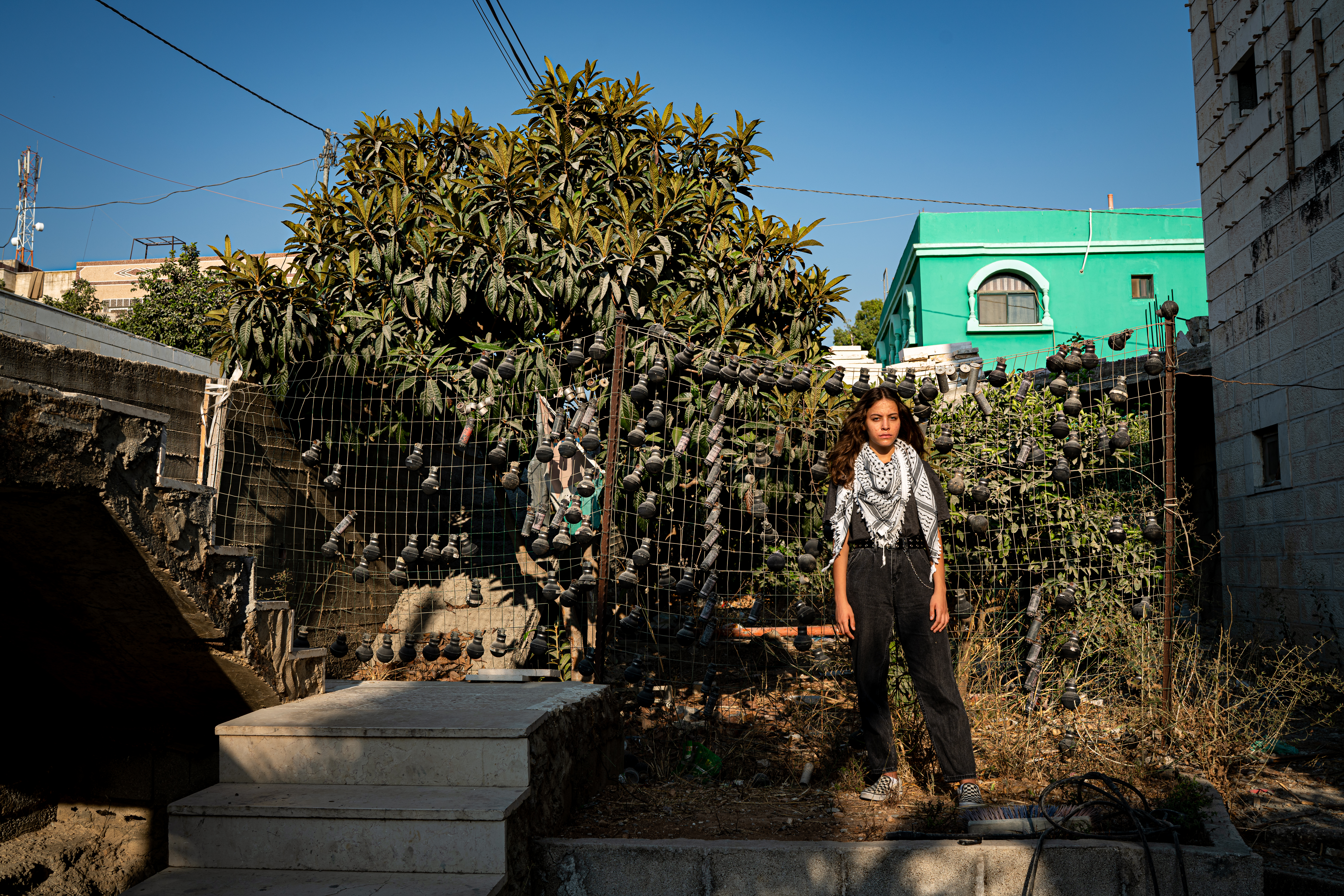 Palestinian children, like all children, have a right to be safe in their homes and schools, writes Janna Jihad, 15-year-old Palestinian activist and journalist. [Samar Hazboun/ActionAid]