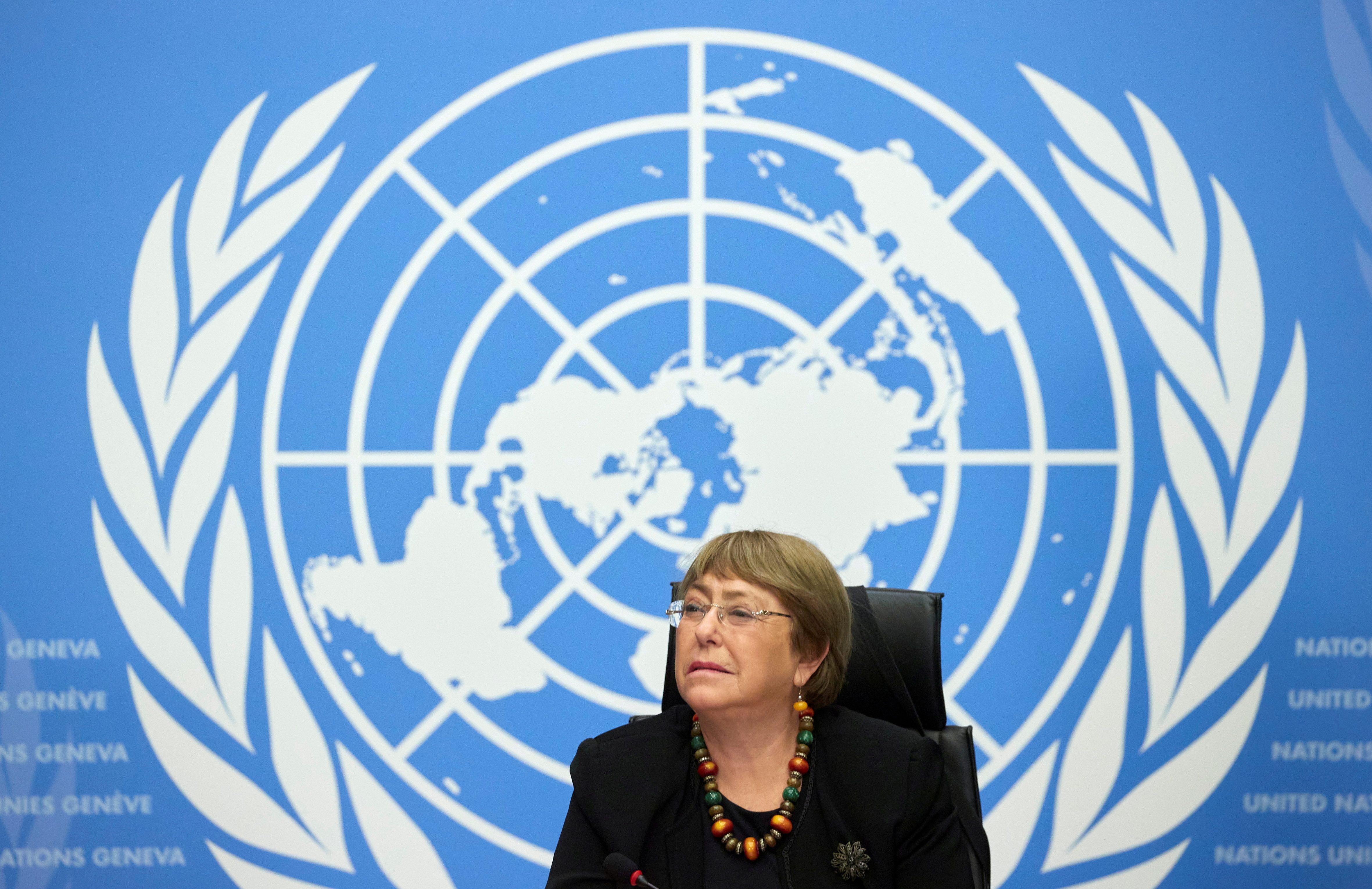 U.N. High Commissioner for Human Rights Michelle Bachelet
