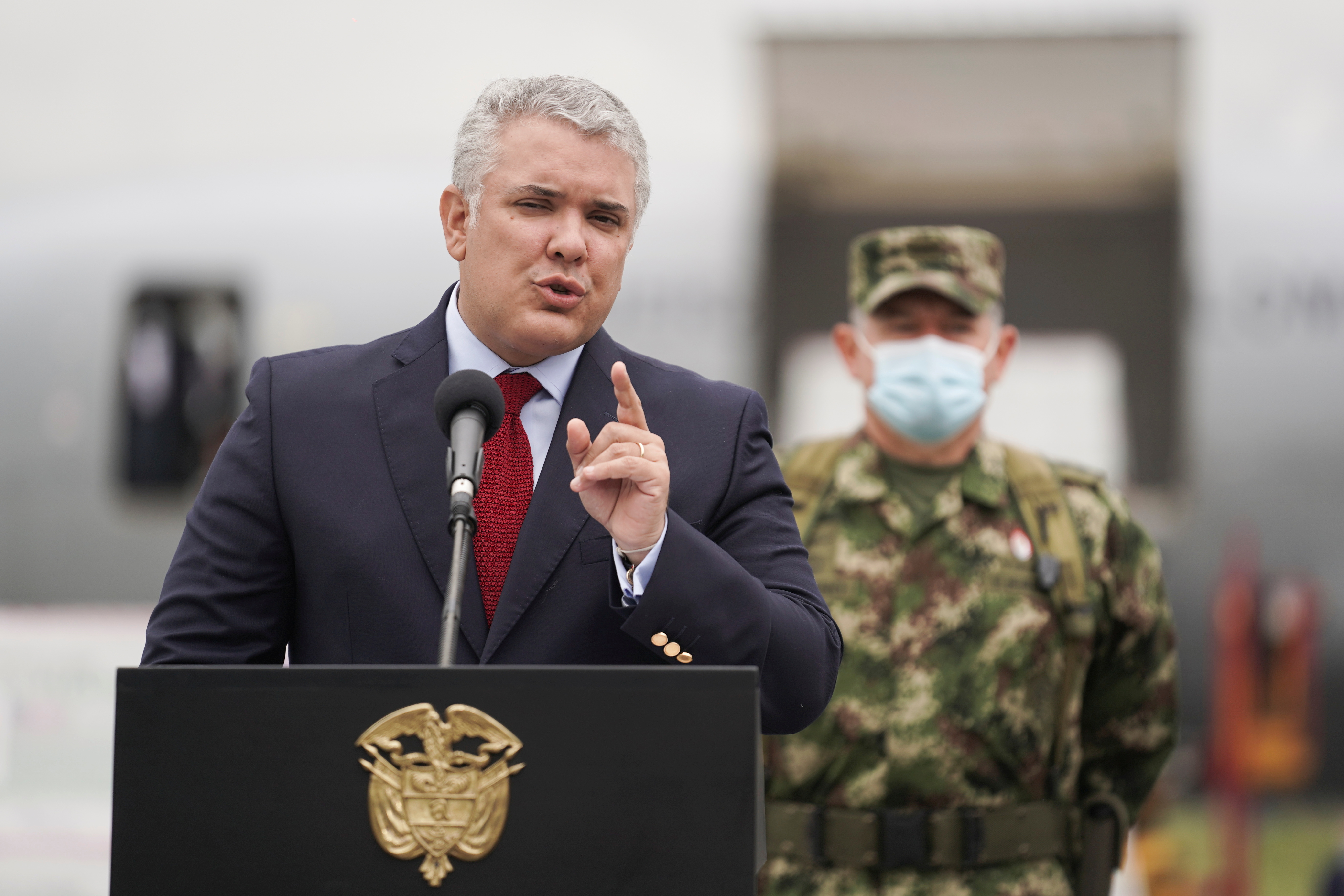 Colombian President Ivan Duque
