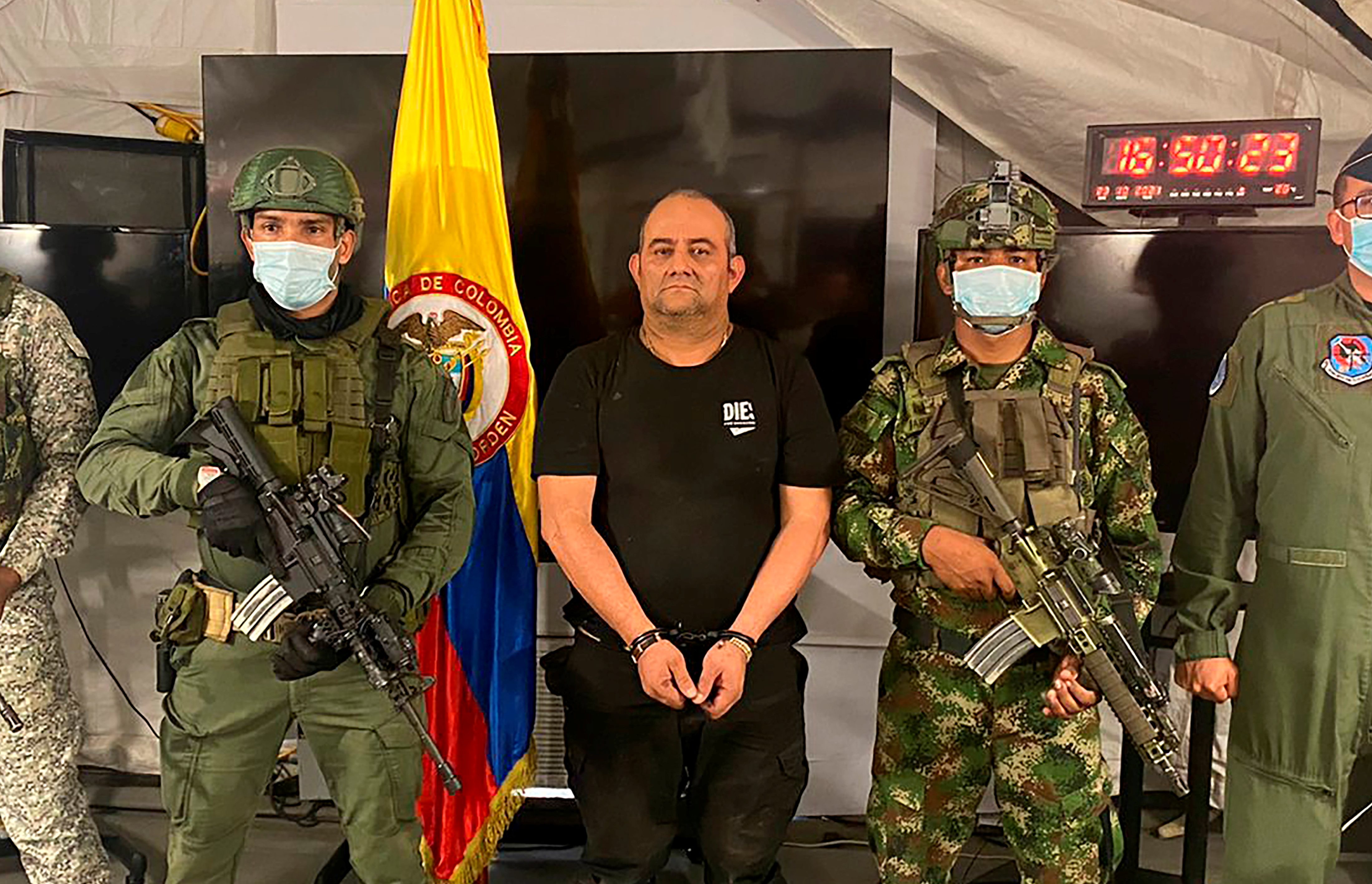 Otoniel captured in Colombia