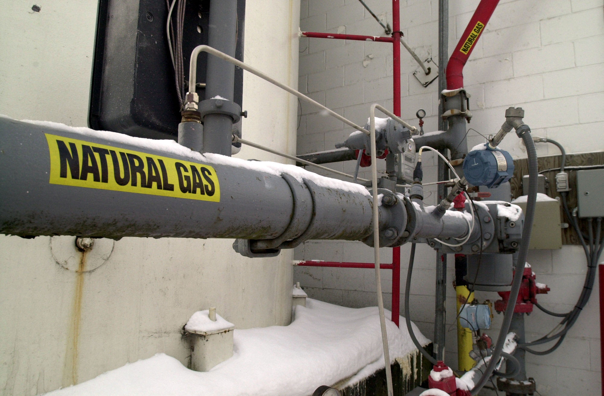 US households that rely primarily on natural gas for heating are expected to spend 30 percent more on average to keep warm this winter and 50 percent more if there&#39;s a colder than average winter [Toby Talbot/AP Photo]