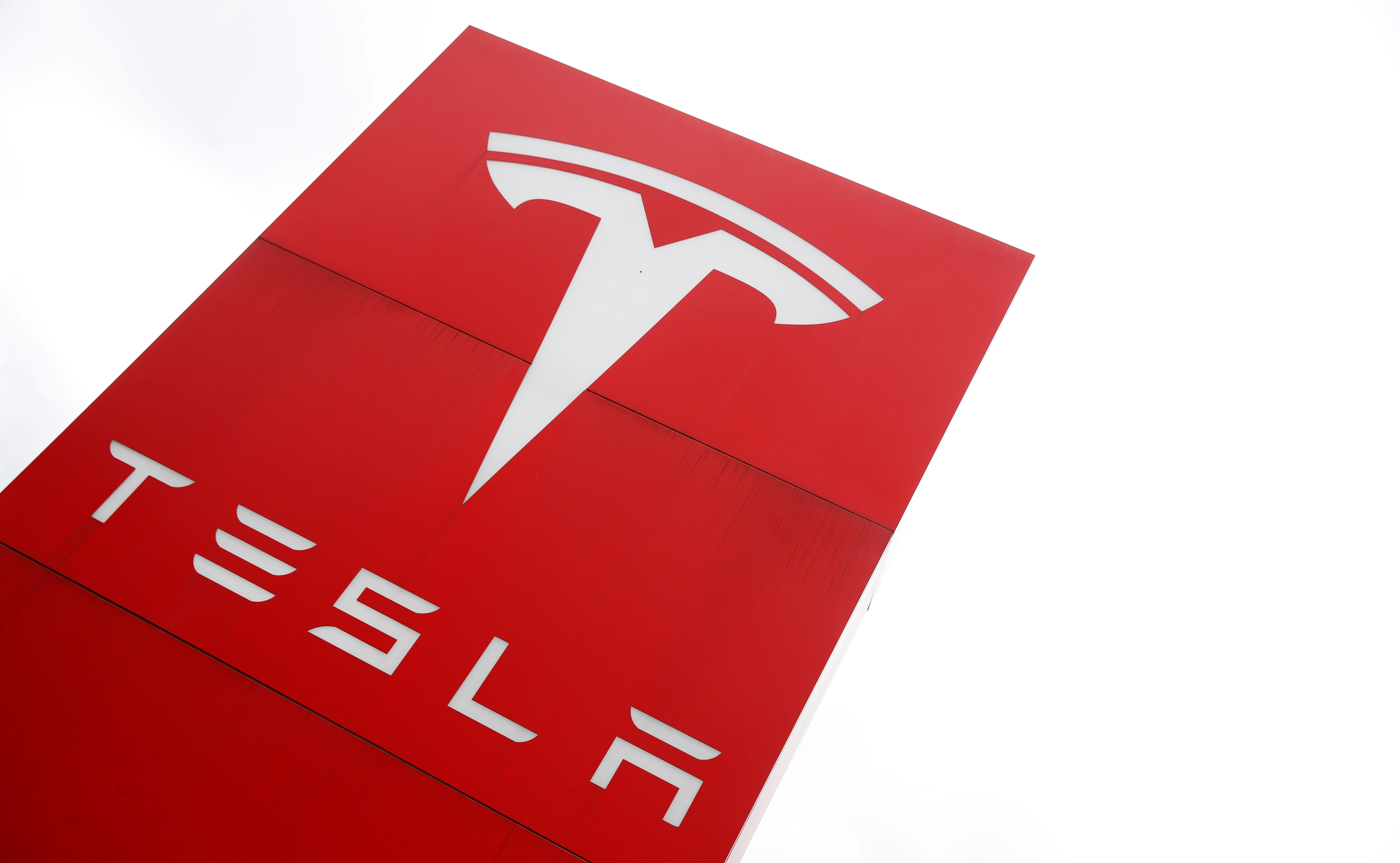 Tesla on Monday became one of only five publicly traded United States companies with valuations above $1 trillion [File: Matthew Childs/File Photo]
