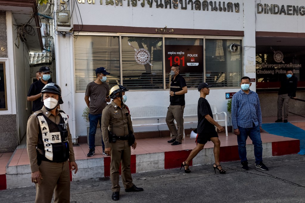 The recent wave of protests in Thailand was sparked in part by the shooting death of a 15-year-old demonstrator in August this year [File: Jack Taylor/AFP]