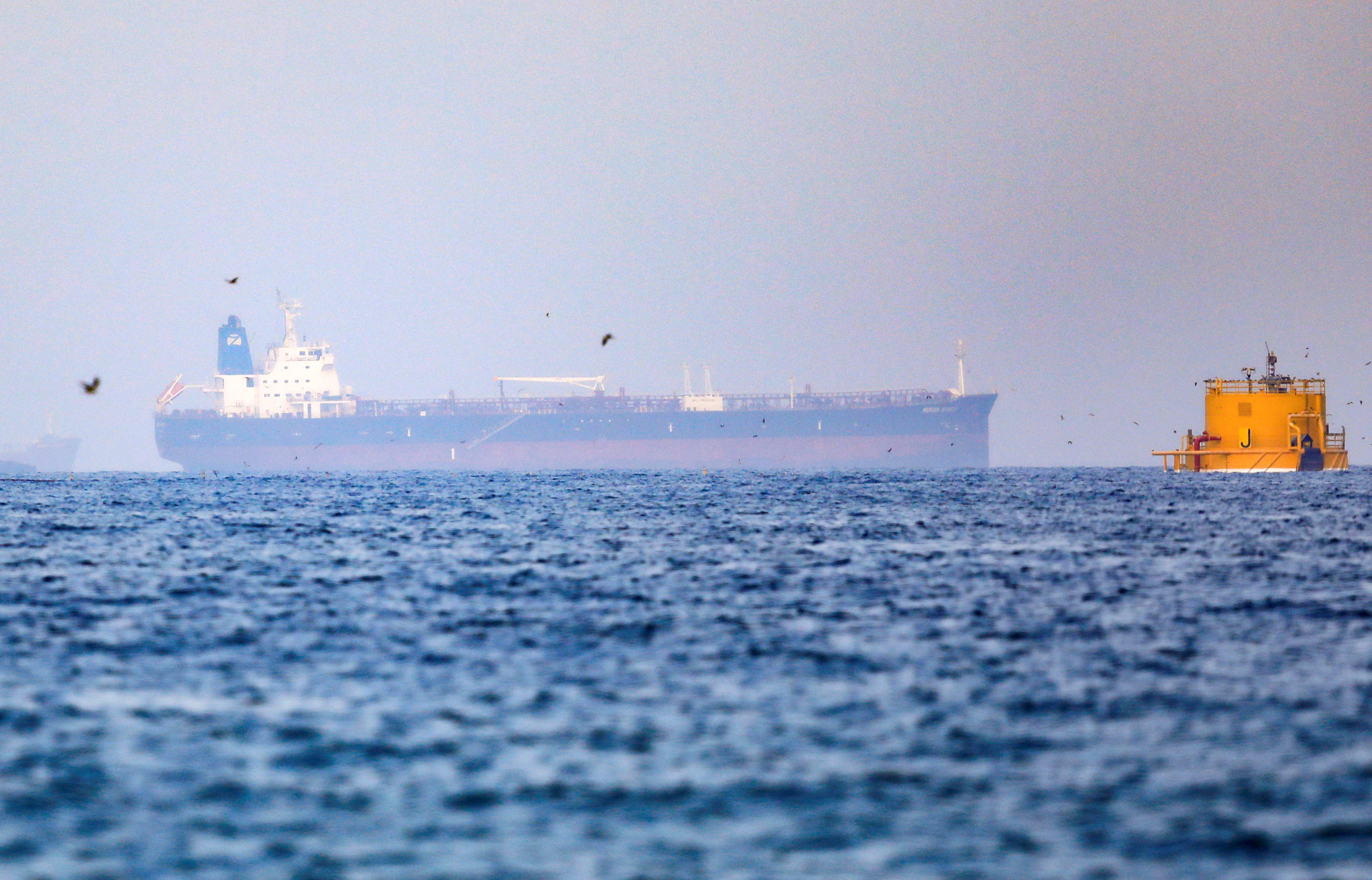 Ship in the ocean