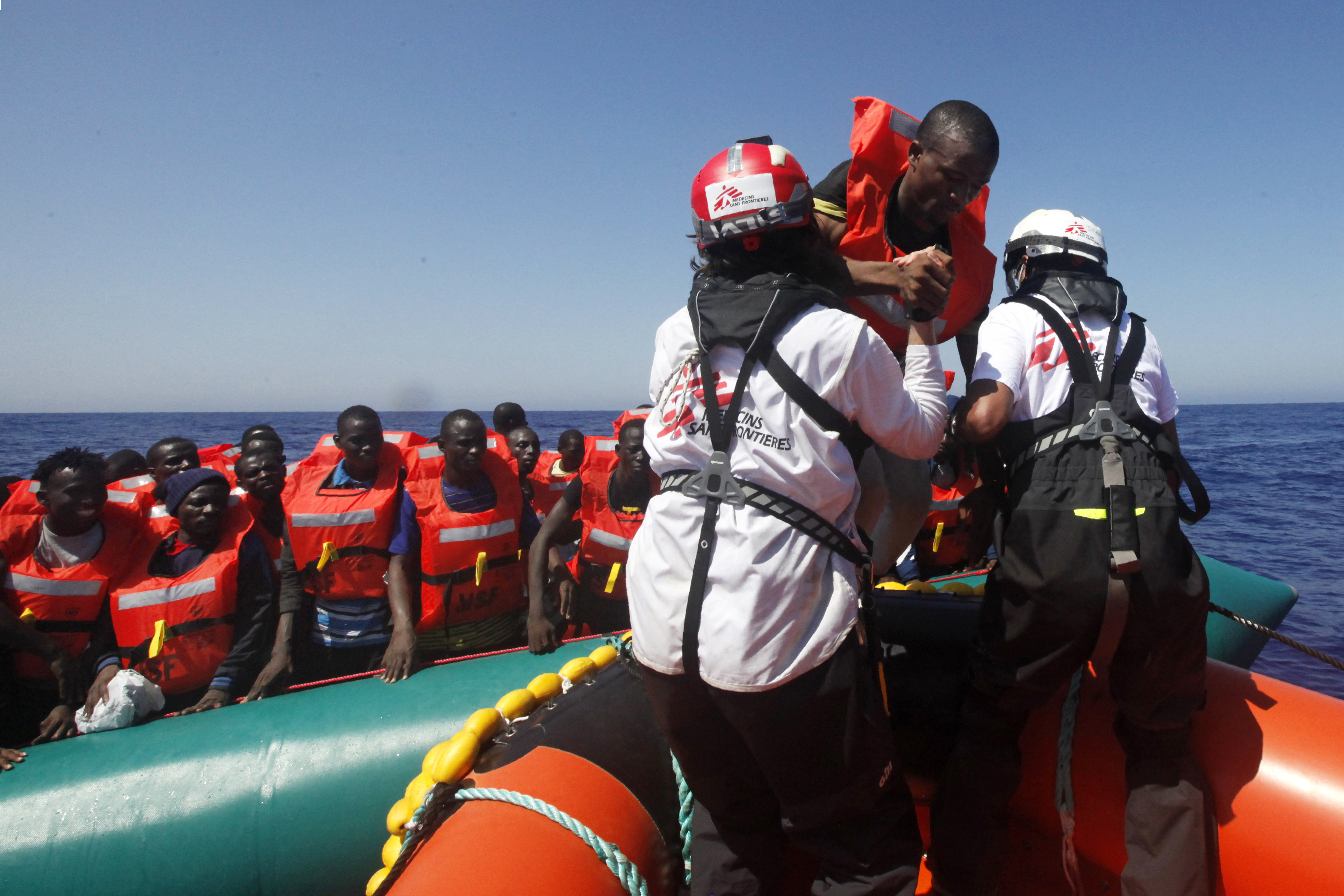 NGOs say the European Union is increasingly absent in the Mediterranean [File: Ahmed Hatem/AP]