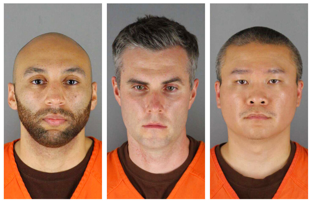 The three former Minneapolis police officers charged with federal civil rights violations in George Floyd's death will go on trial January 20.