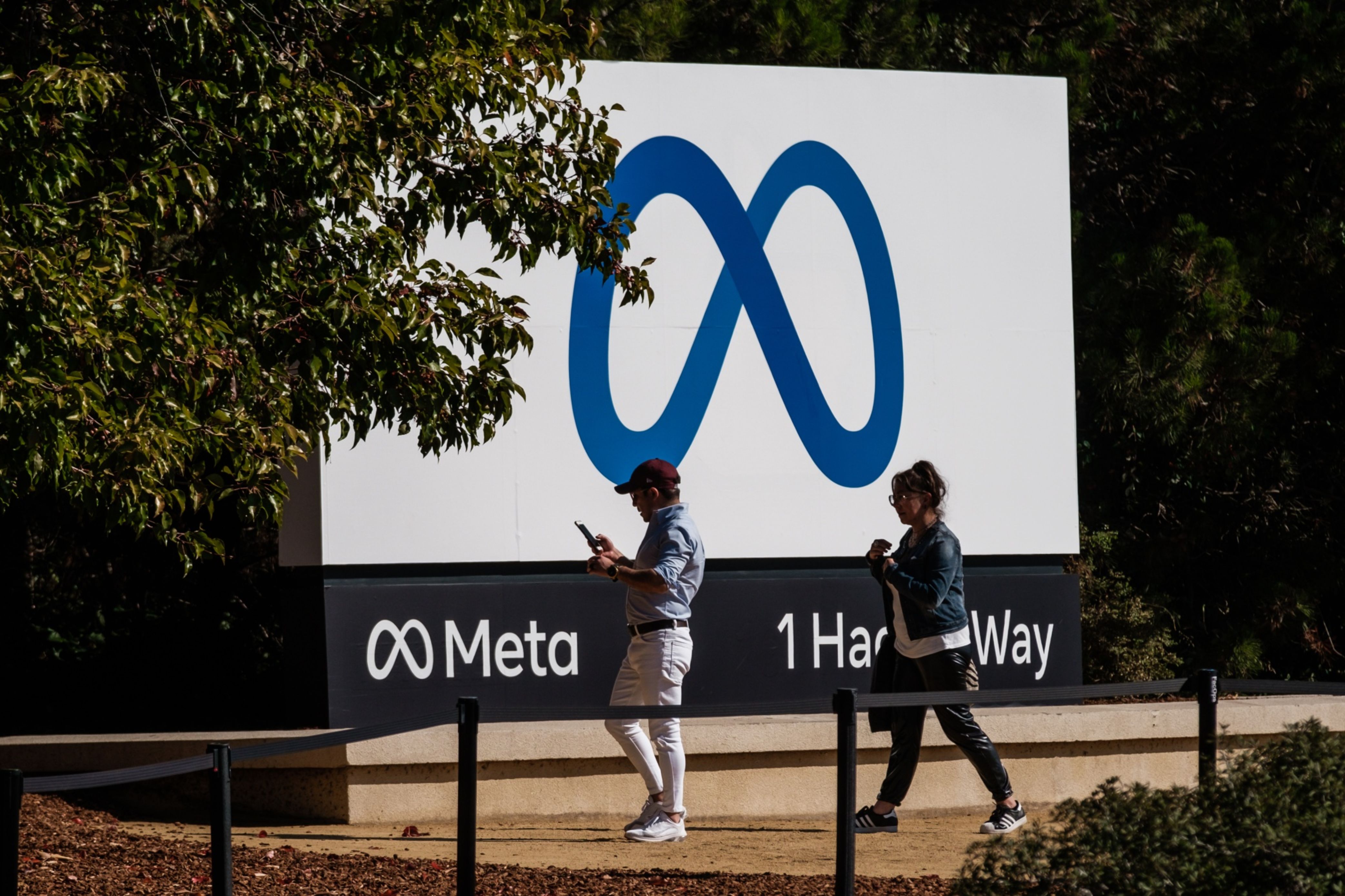 The sheer size of Facebook’s collapse illustrates just how tech companies have ballooned in size to become behemoths with unprecedented market power, and the drama that can ensue when they stumble [File: Bloomberg]