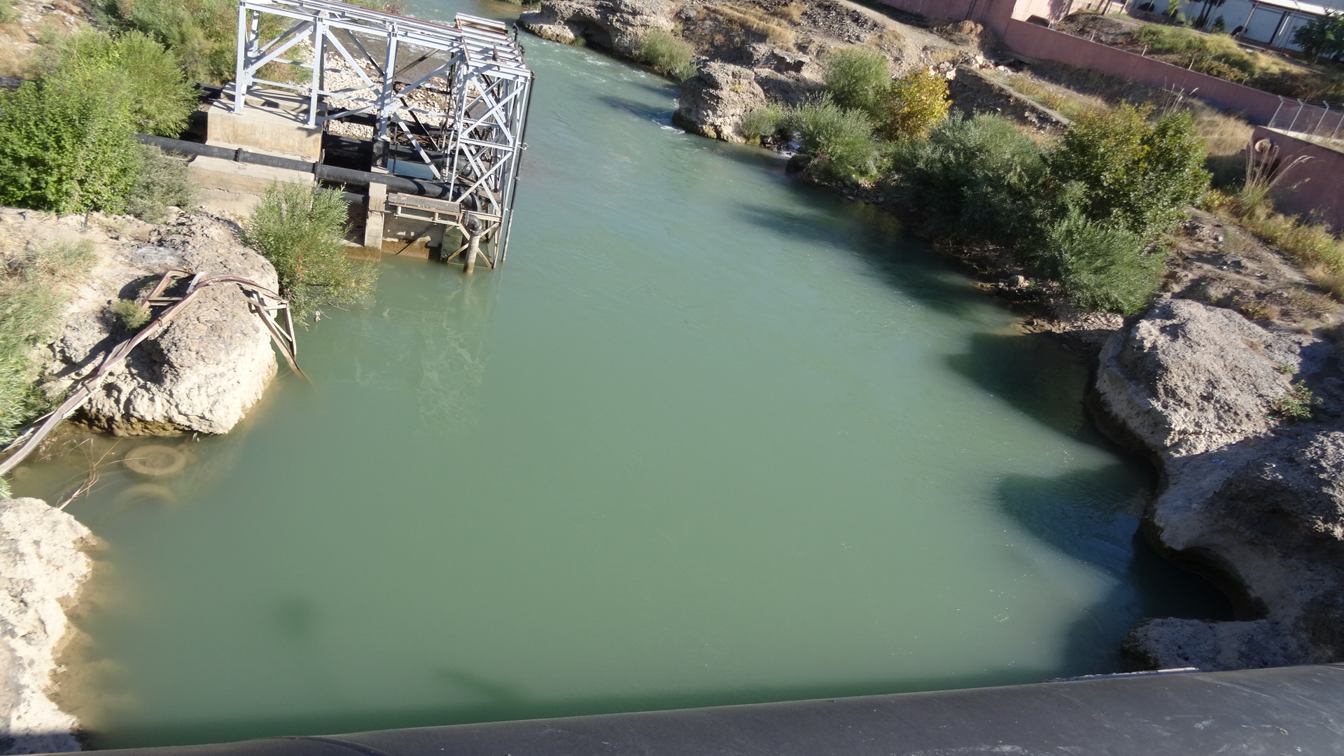 A photo from a Blue Peace water training session in Duhok. Courtesy of Blue Peace