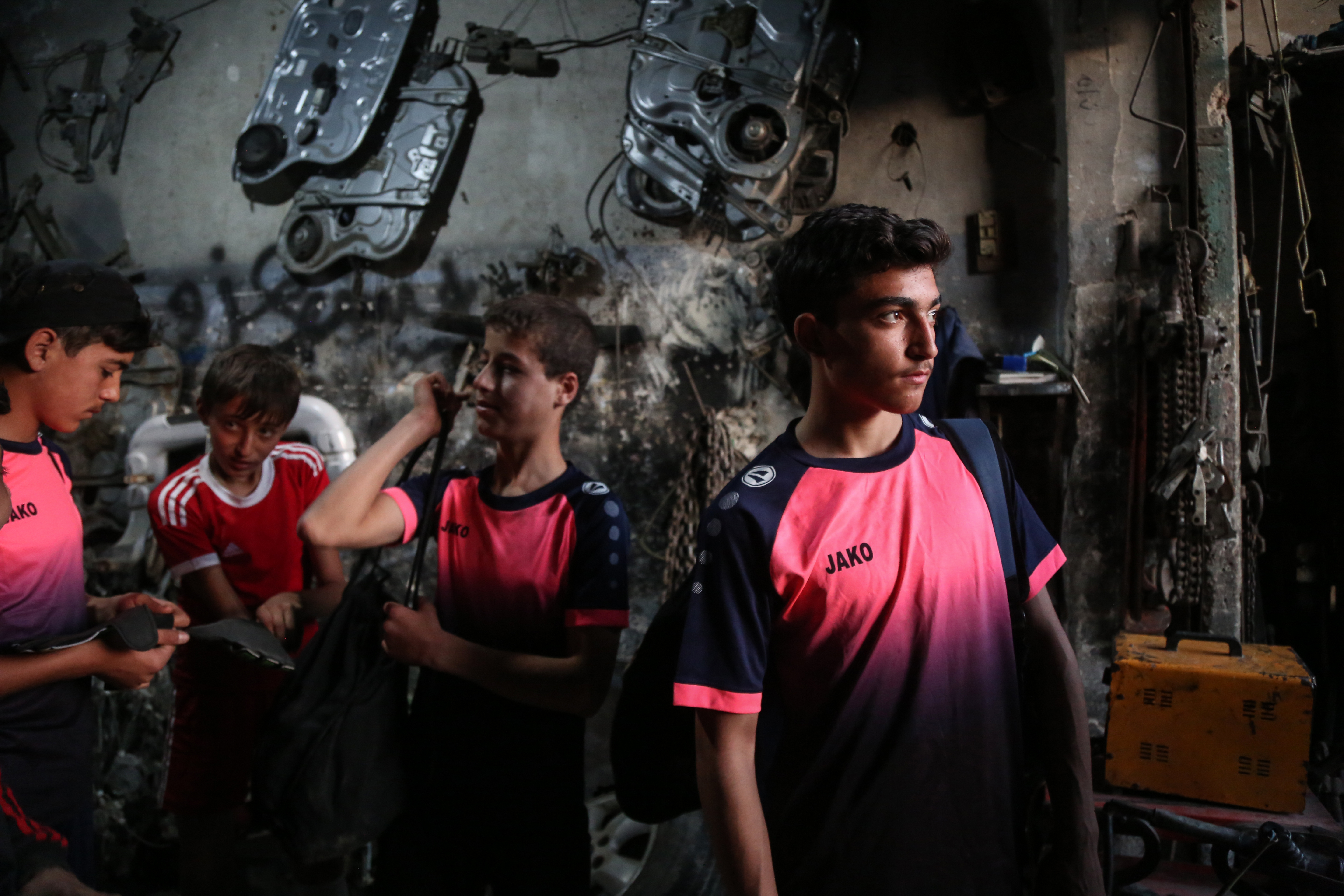 Children champions league Idlib, Syria