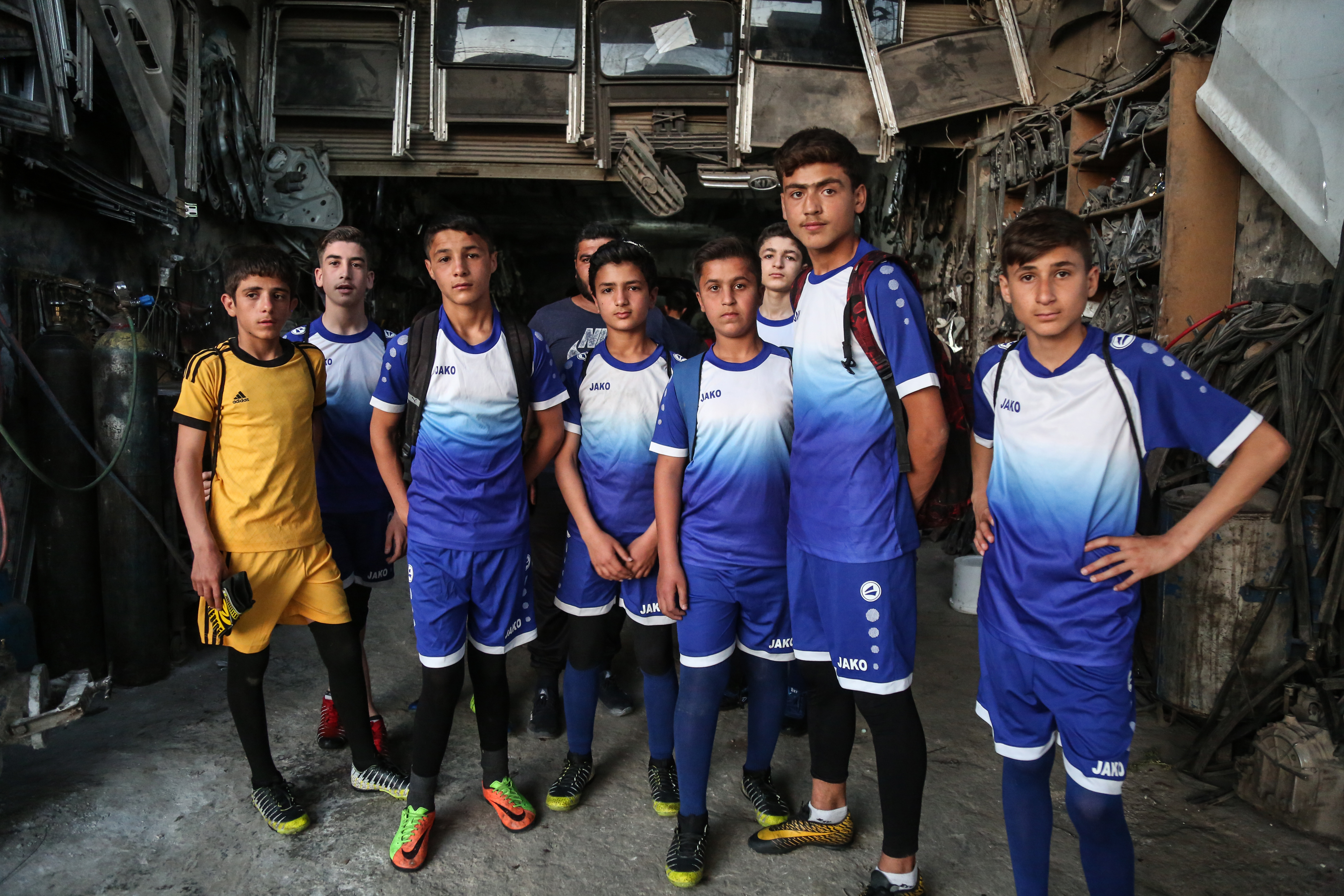 Children champions league Idlib, Syria