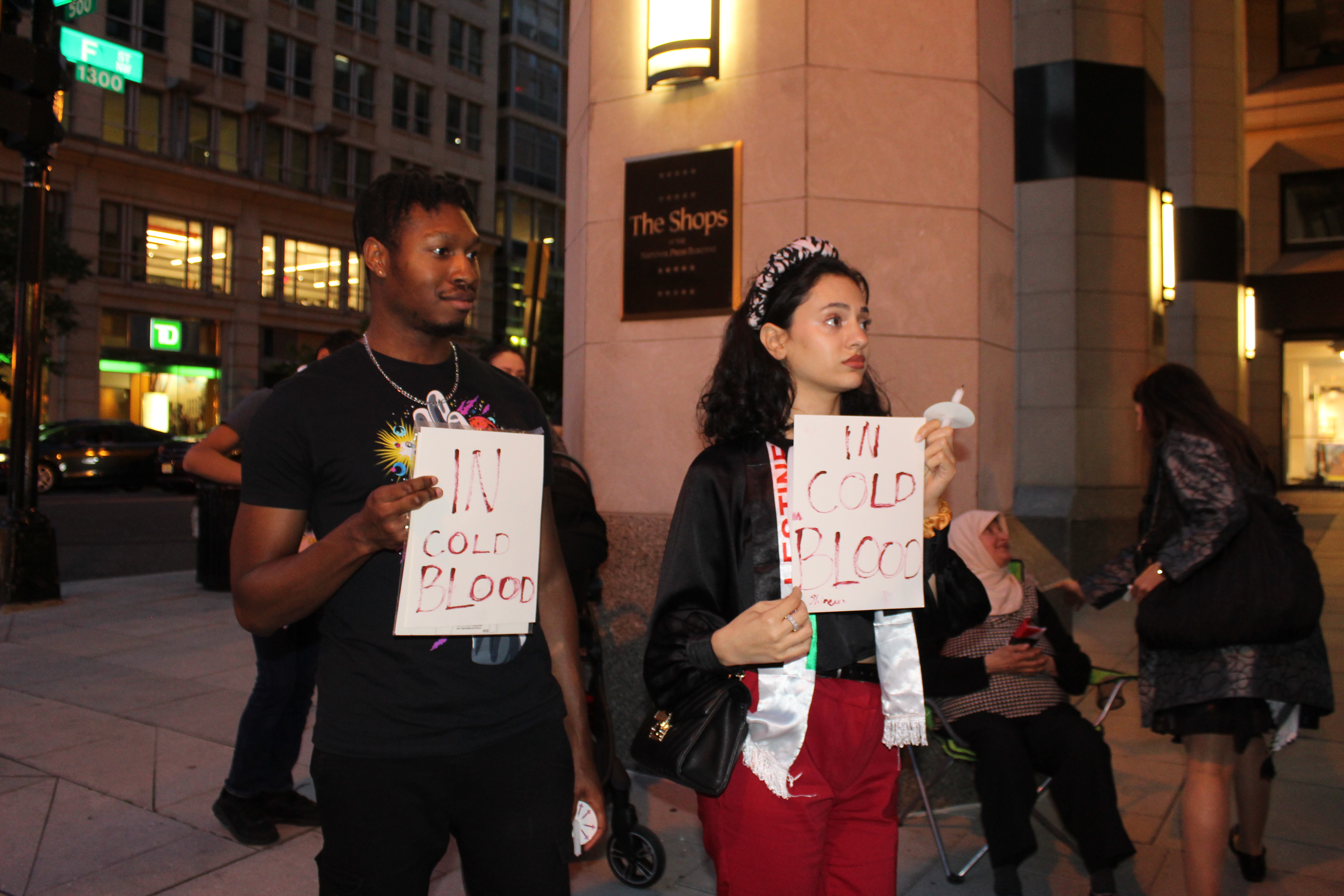 Shireen Abu Akleh vigil