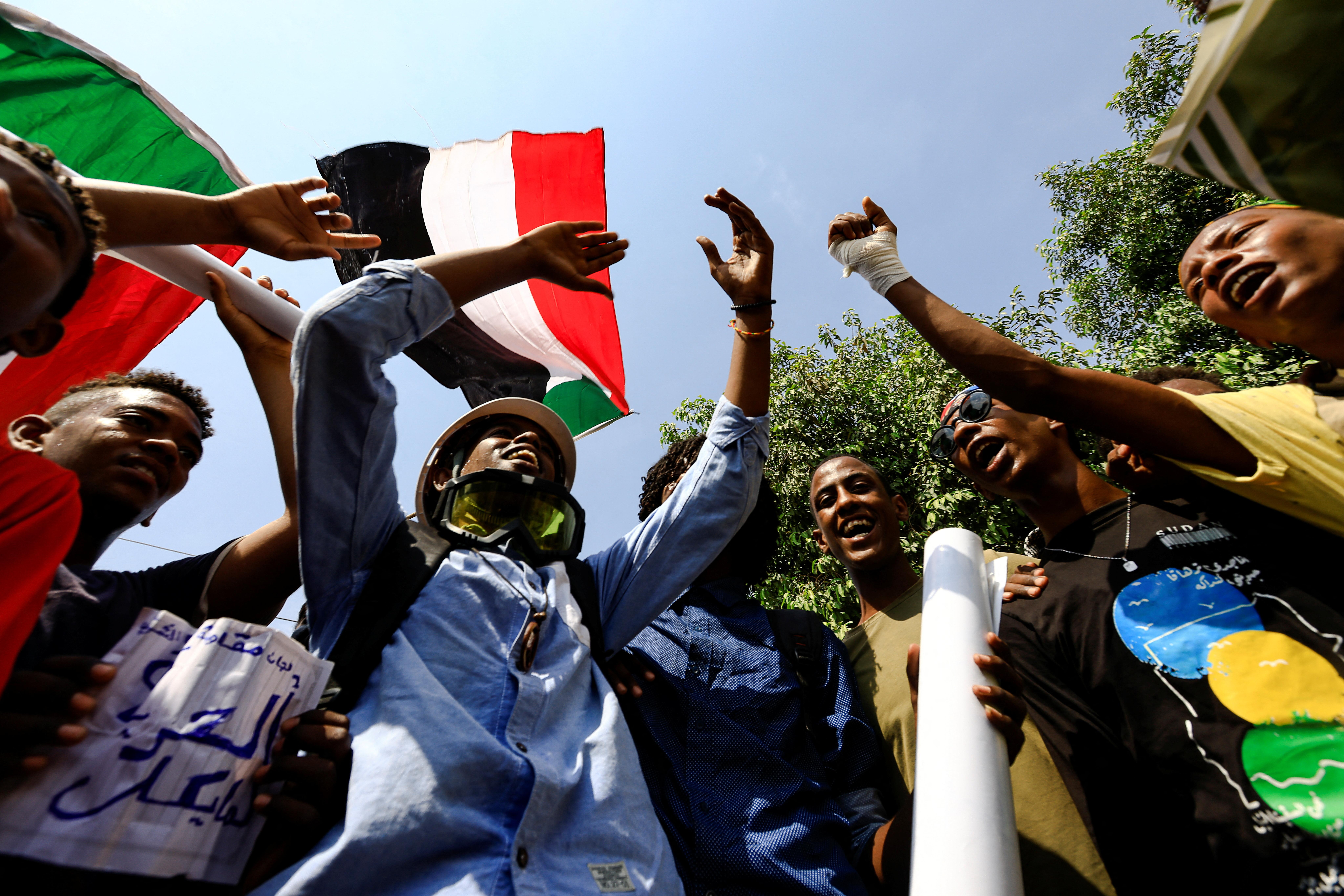 Sudan protesters