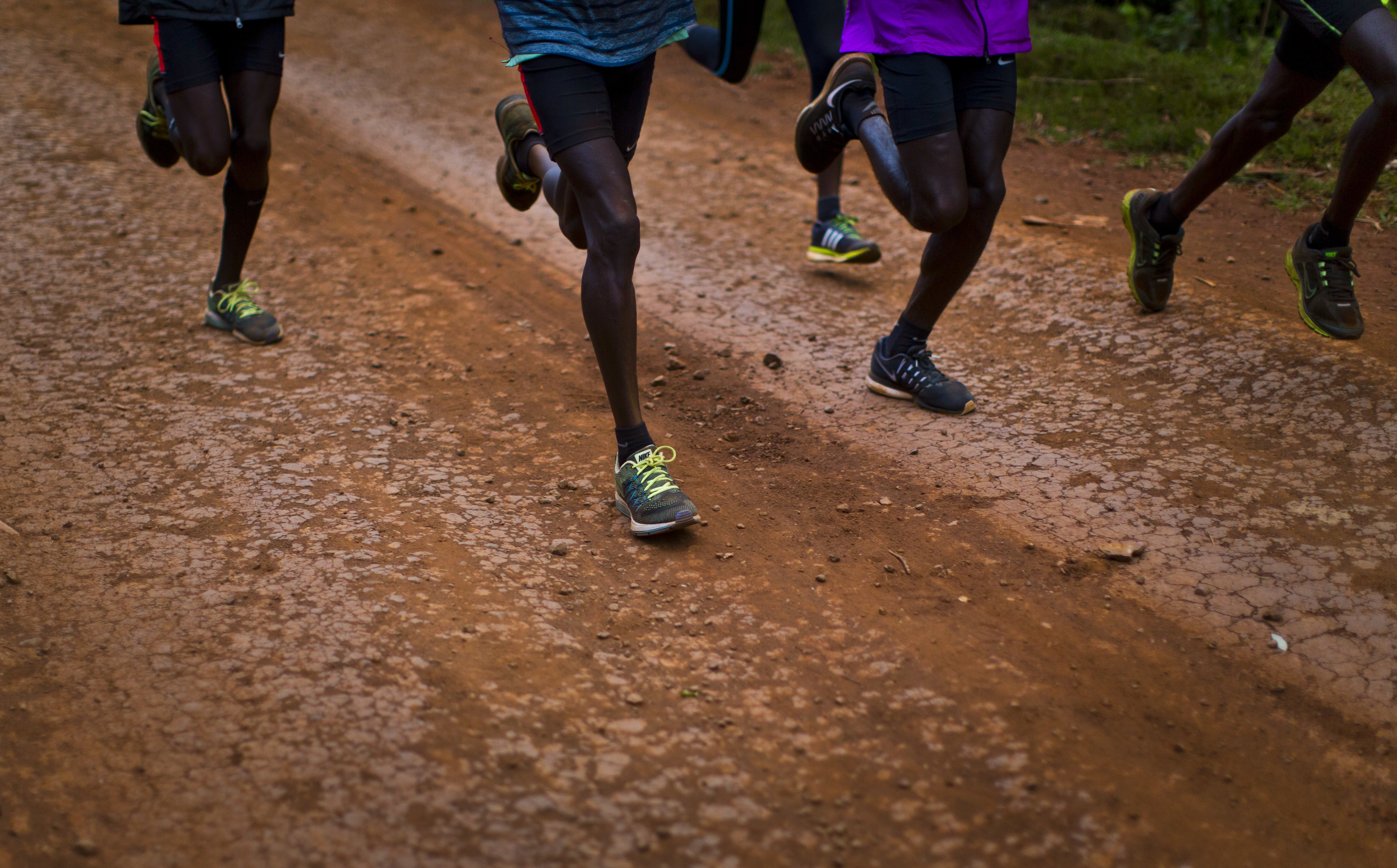 Kenyan runners