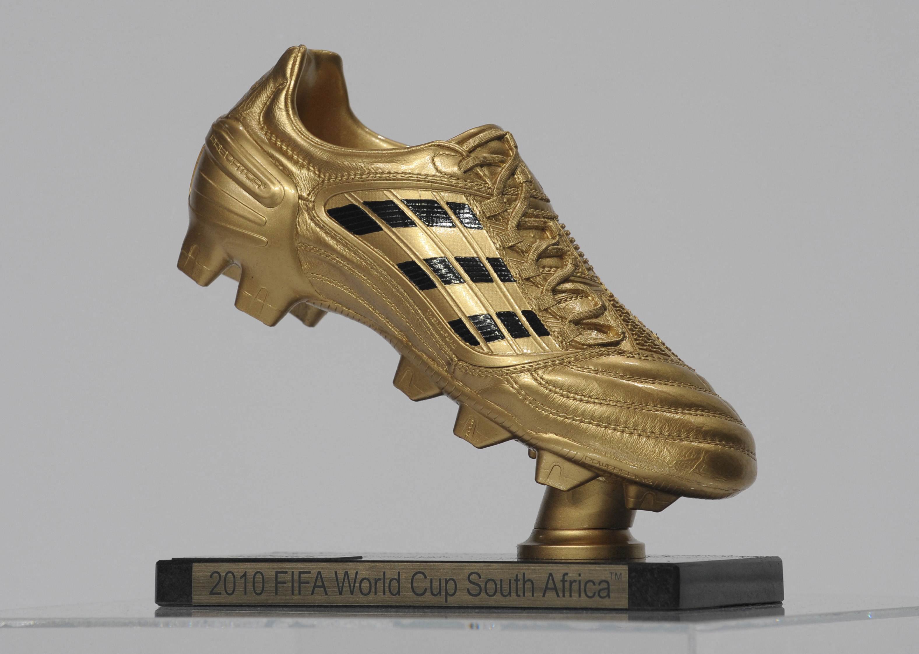 The FIFA Soccer World Cup 2010 award Golden Boot