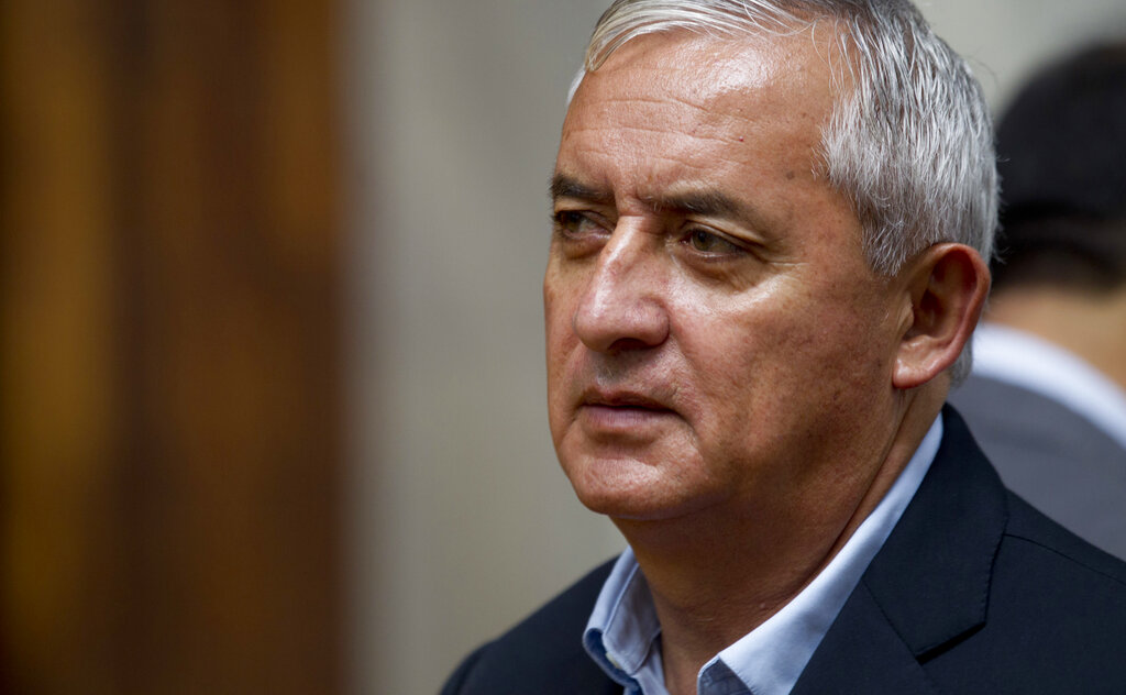 Former Guatemalan President Otto Perez Molina