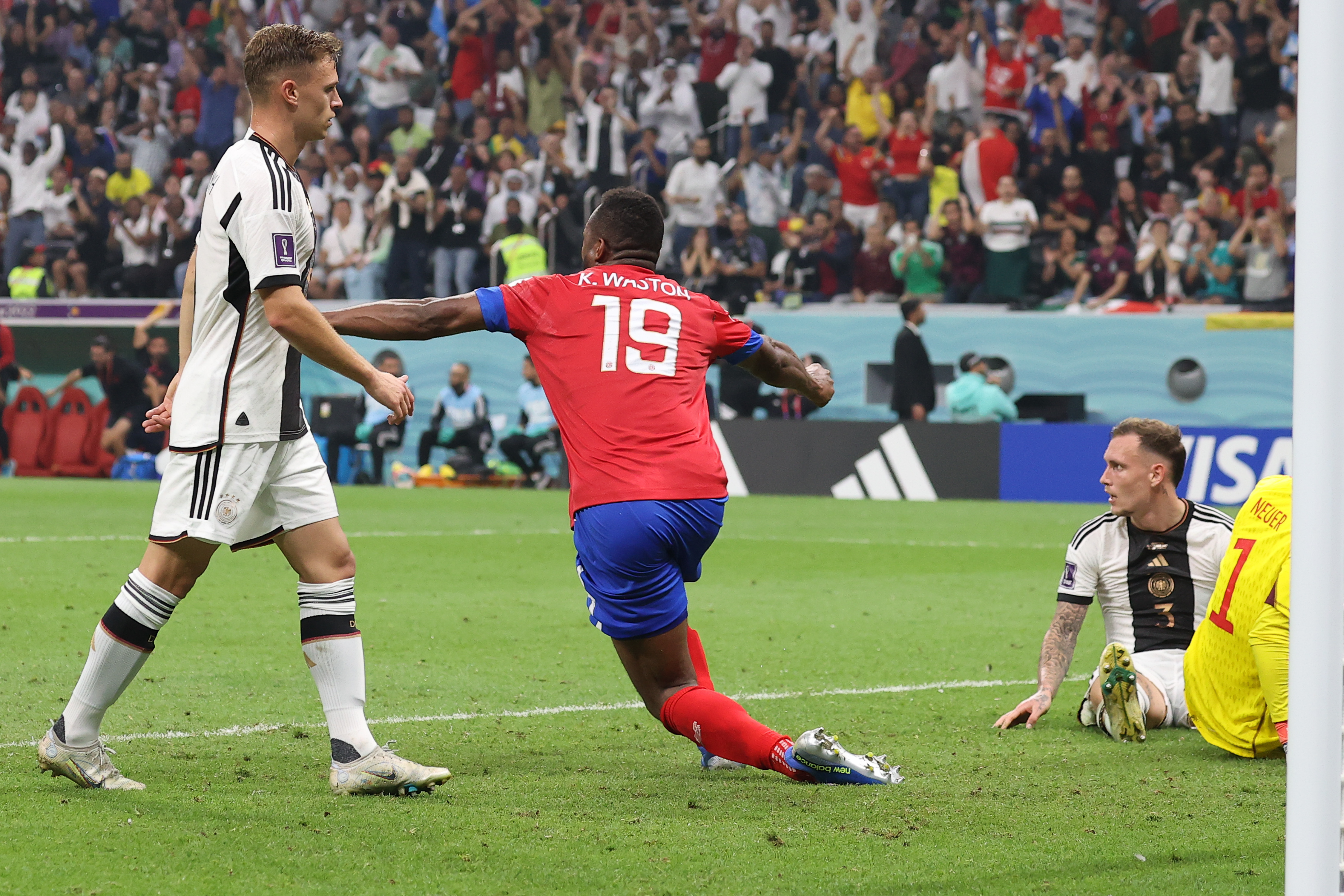Costa Rica's first goal | Costa Rica
