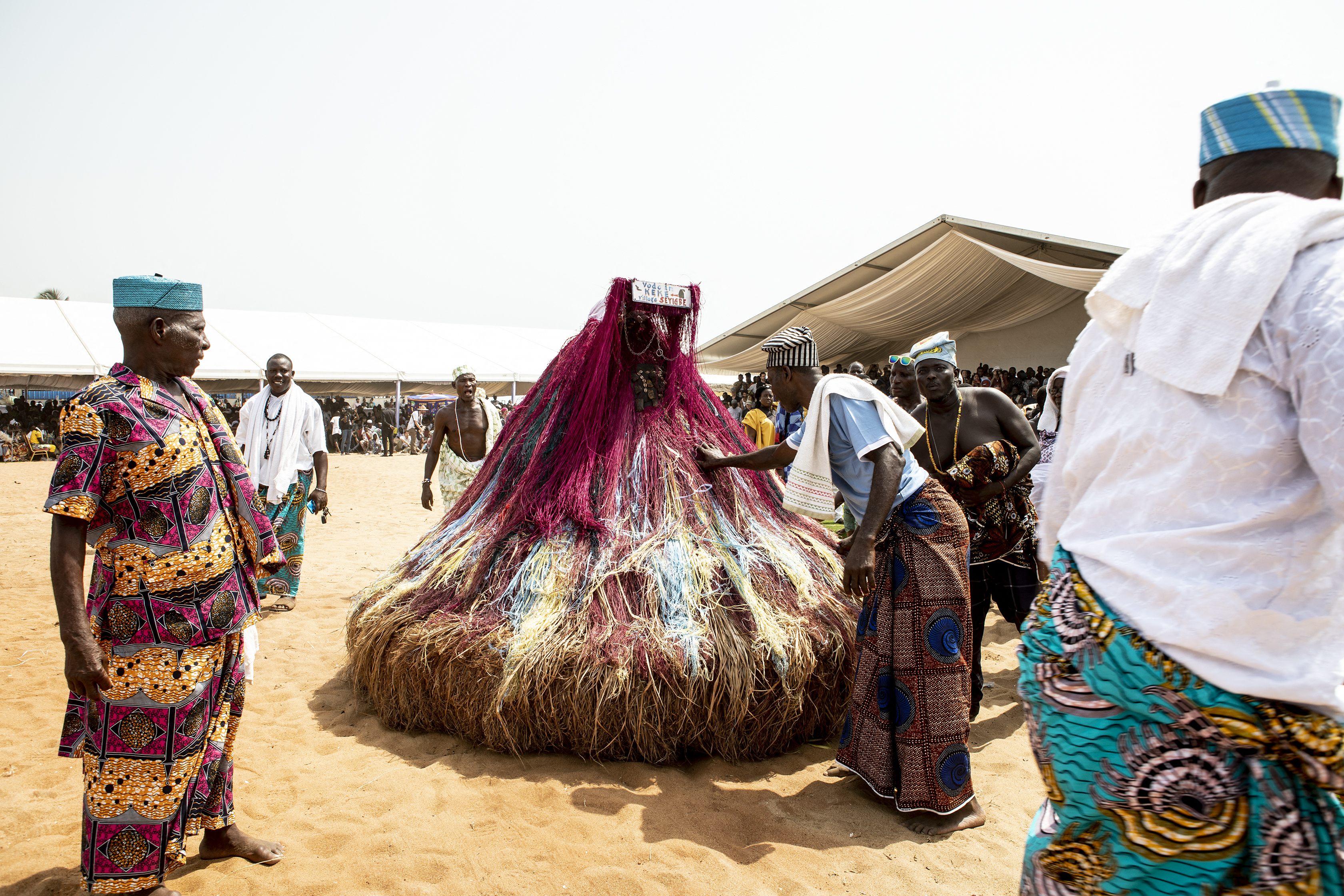 voodoo festival in Ouidah, Benin