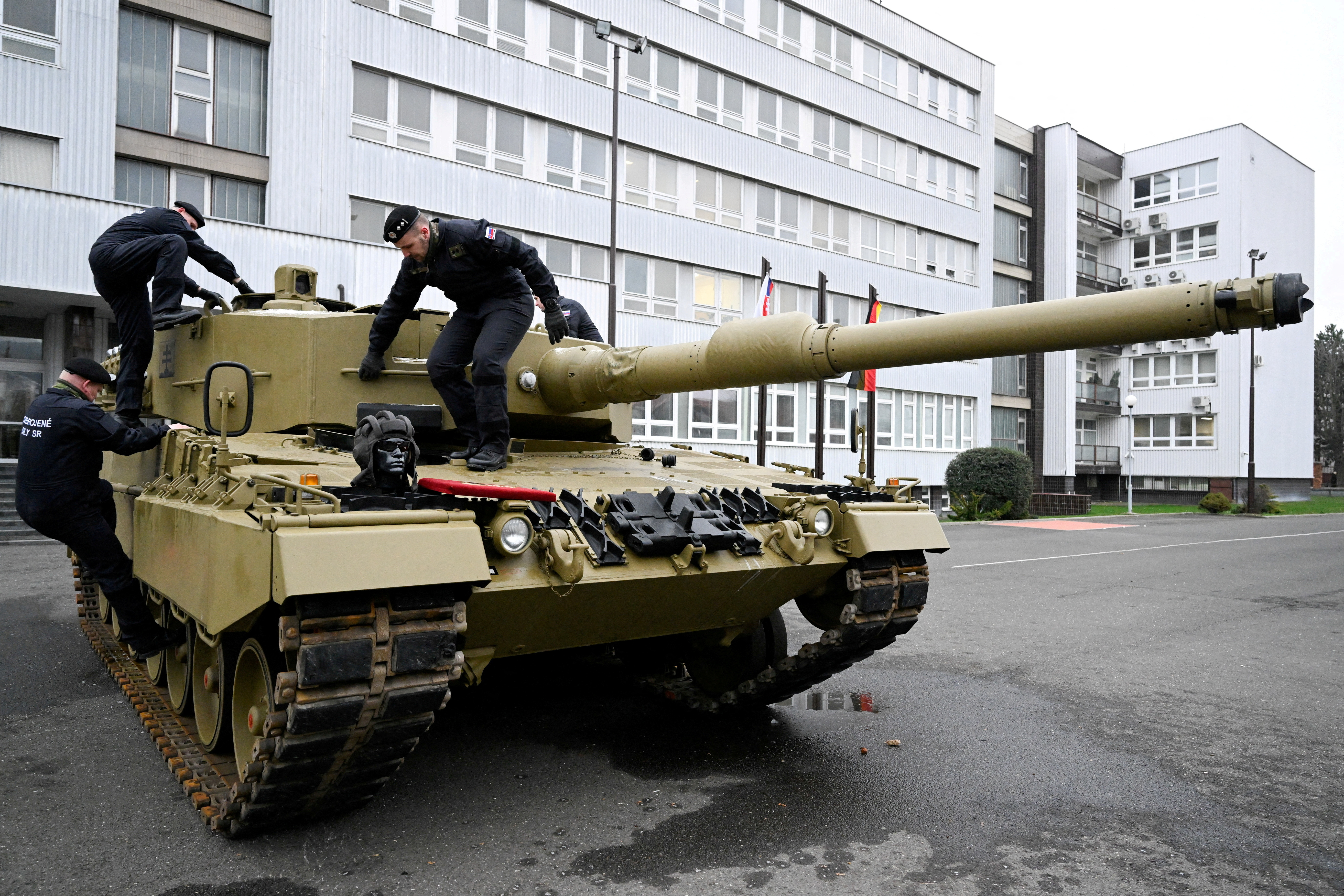 The Leopard 2 tank