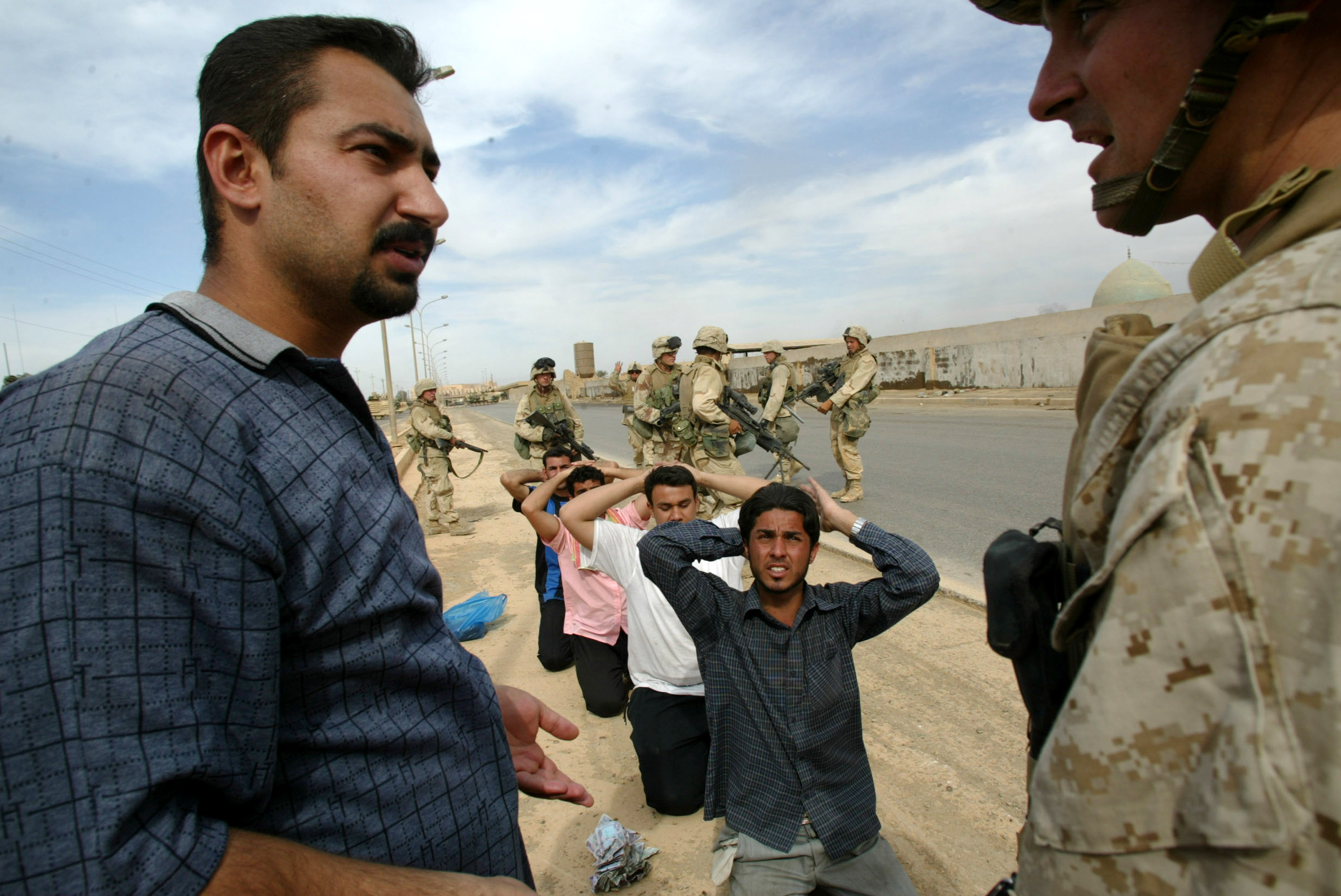 April 11, 2003 - "Stuff happens." - Rumsfeld when asked about rampant lawlessness in Baghdad after US troops captured the capital.