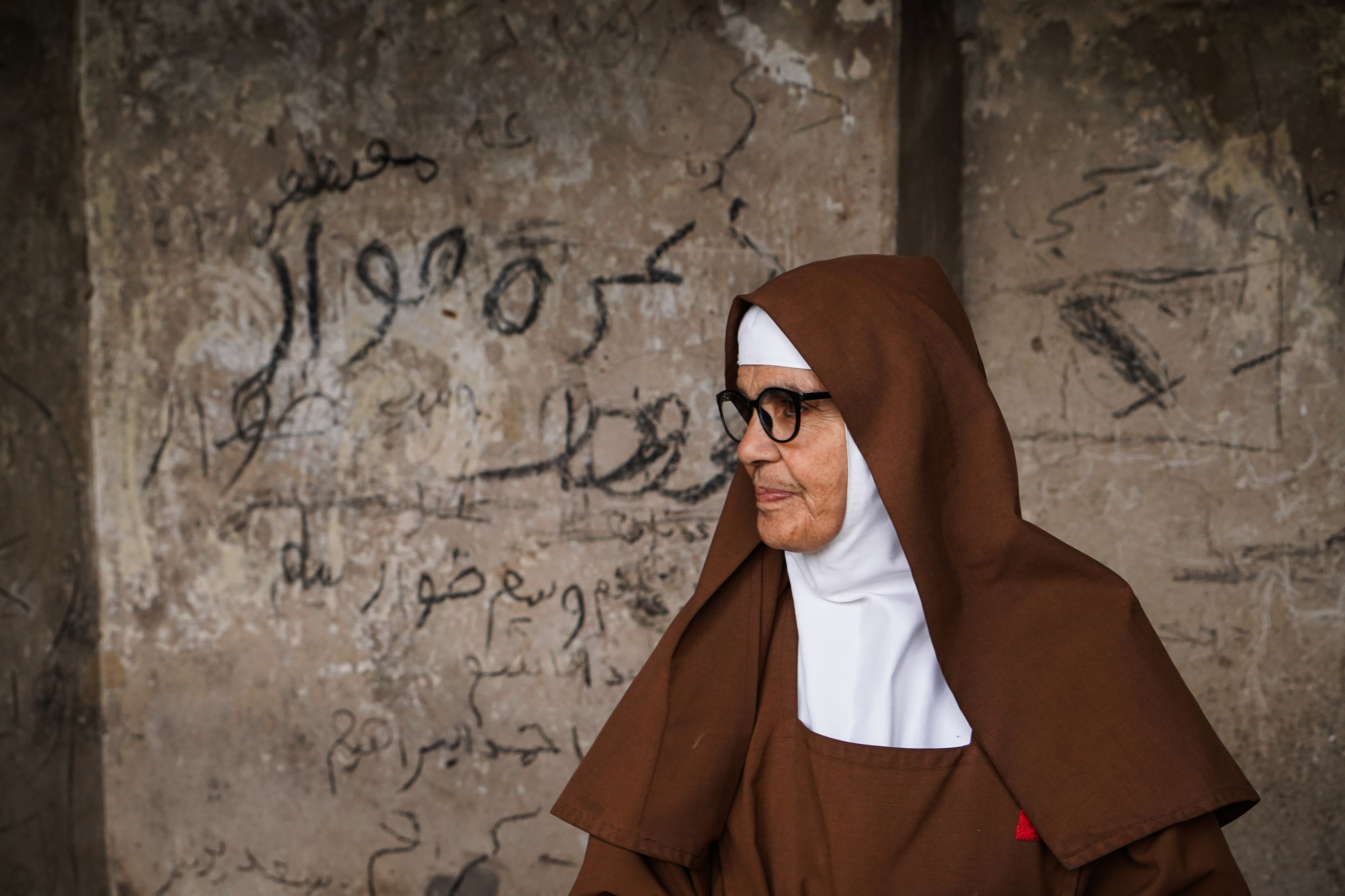 For the first time in more than 20 years, a mass was held at St. Michael's Monastery in Mosul, northern Iraq