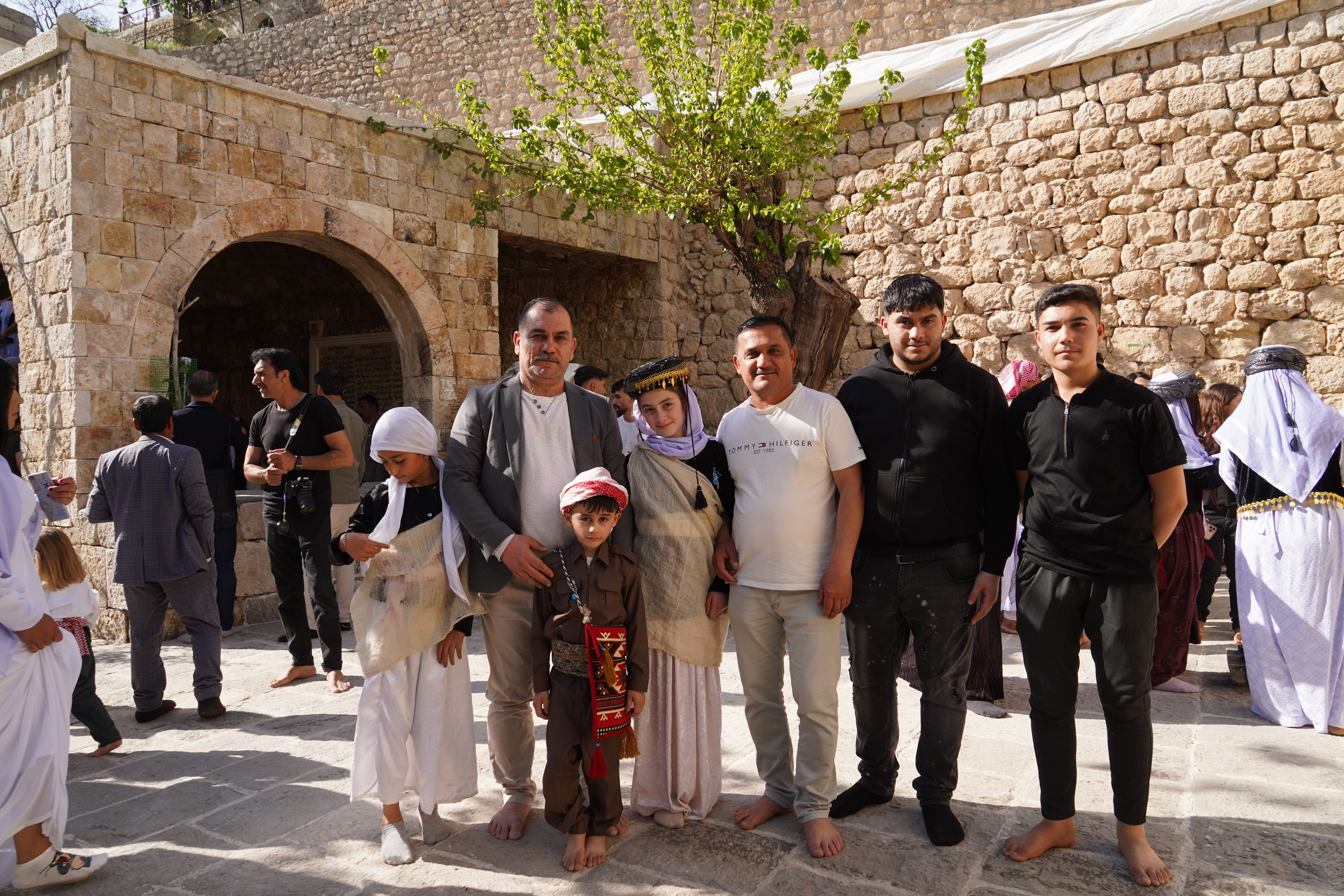 Yazidi New Year's Eve celebrations at Lalish Temple in the Kurdistan Region of Iraq [Ismael Adnan/Al Jazeera]