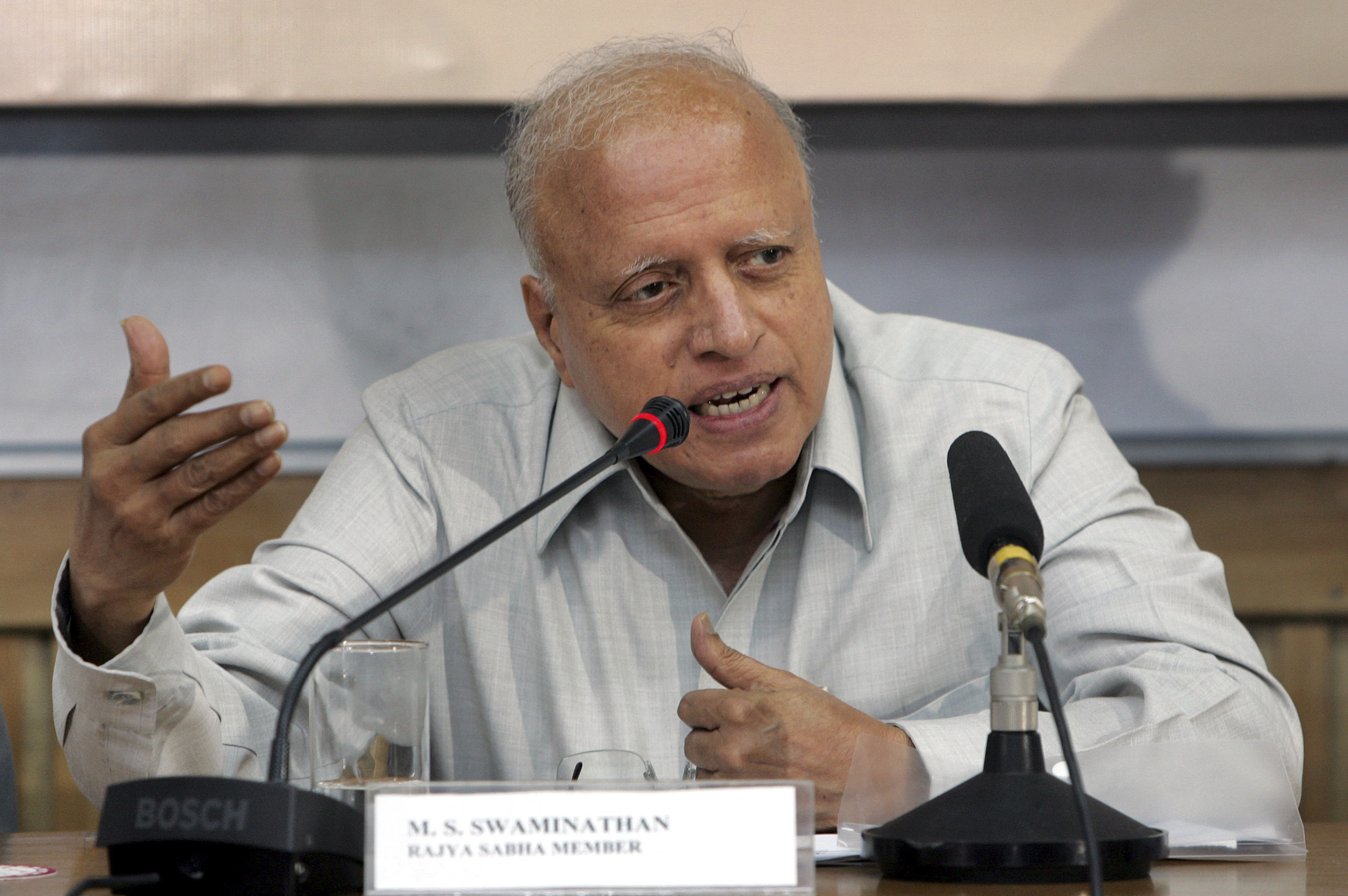 M S Swaminathan