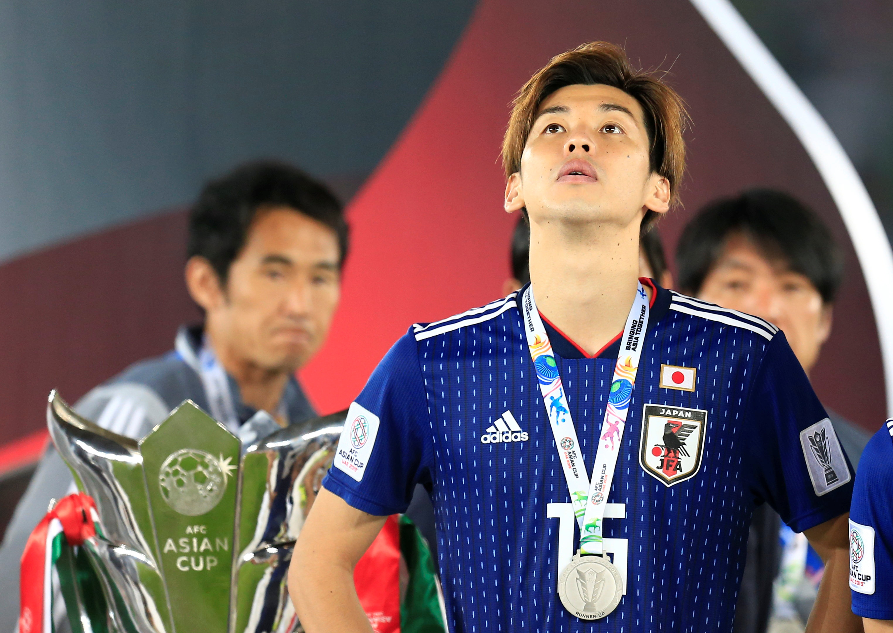 Japan after losing the 2019 Asian Cup final