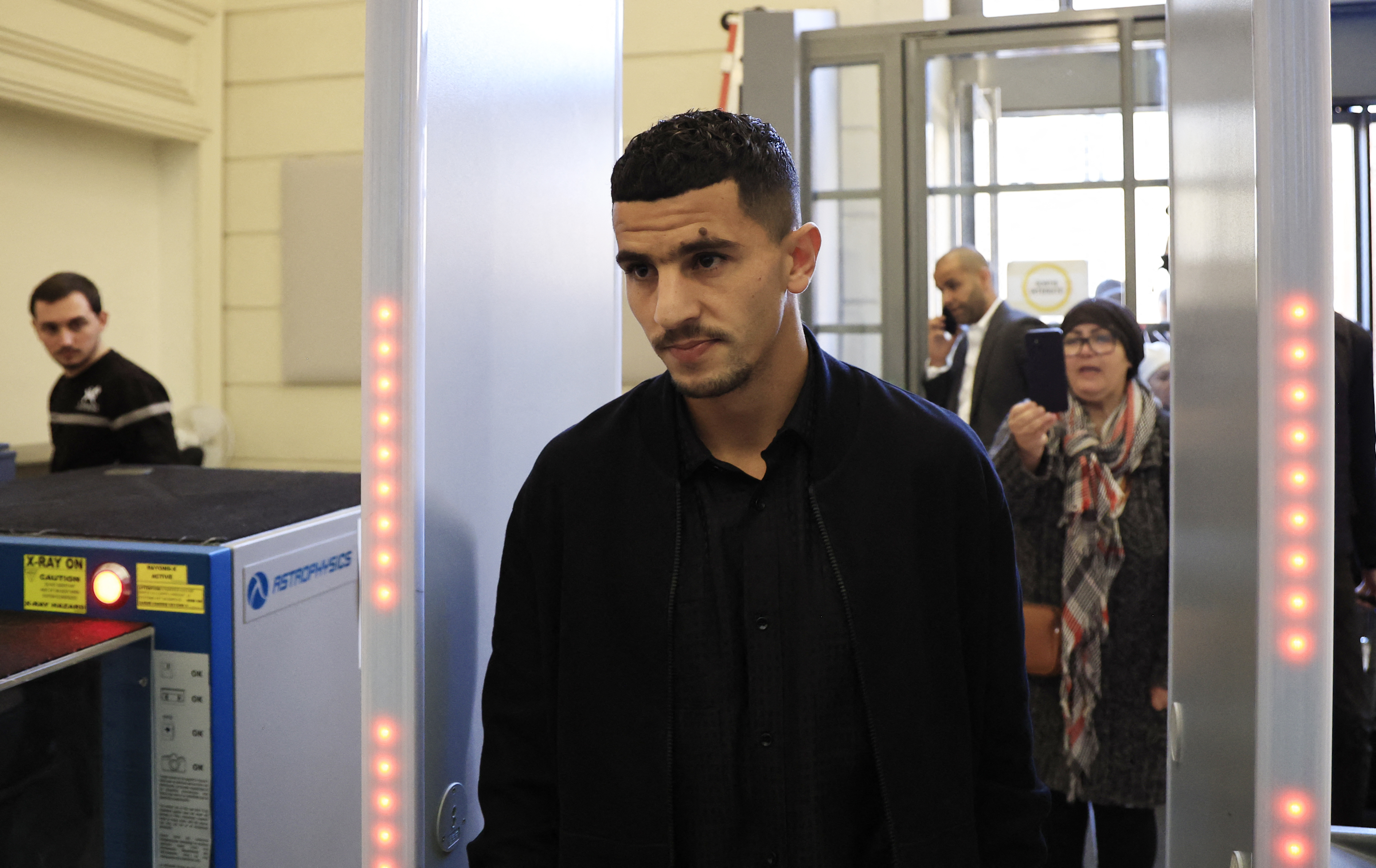 Nice's Algerian defender Youcef Atal