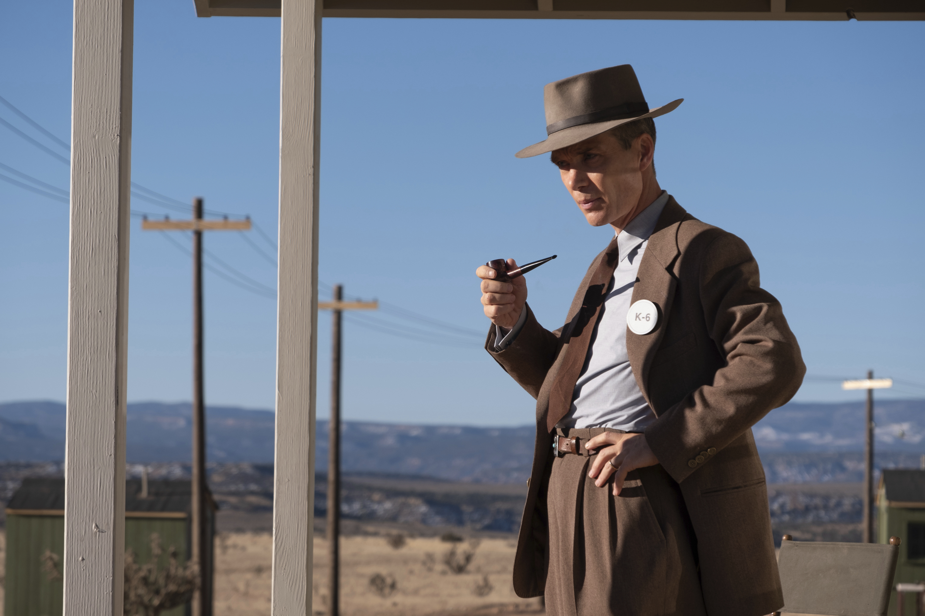 Cillian Murphy as J Robert Oppenheimer in a still from the film Oppenheimer