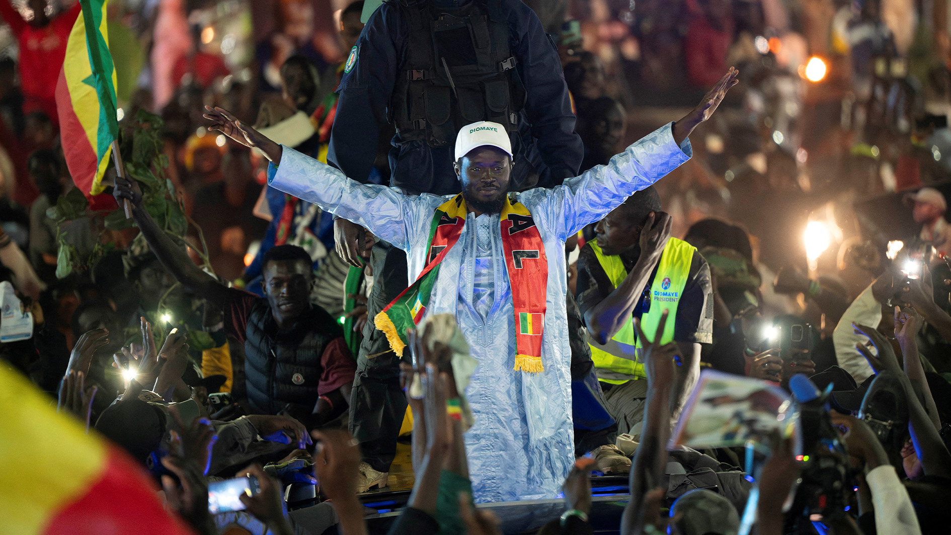 Political opponents in Senegal&#039;s new election campaigns. (Al Jazeera)