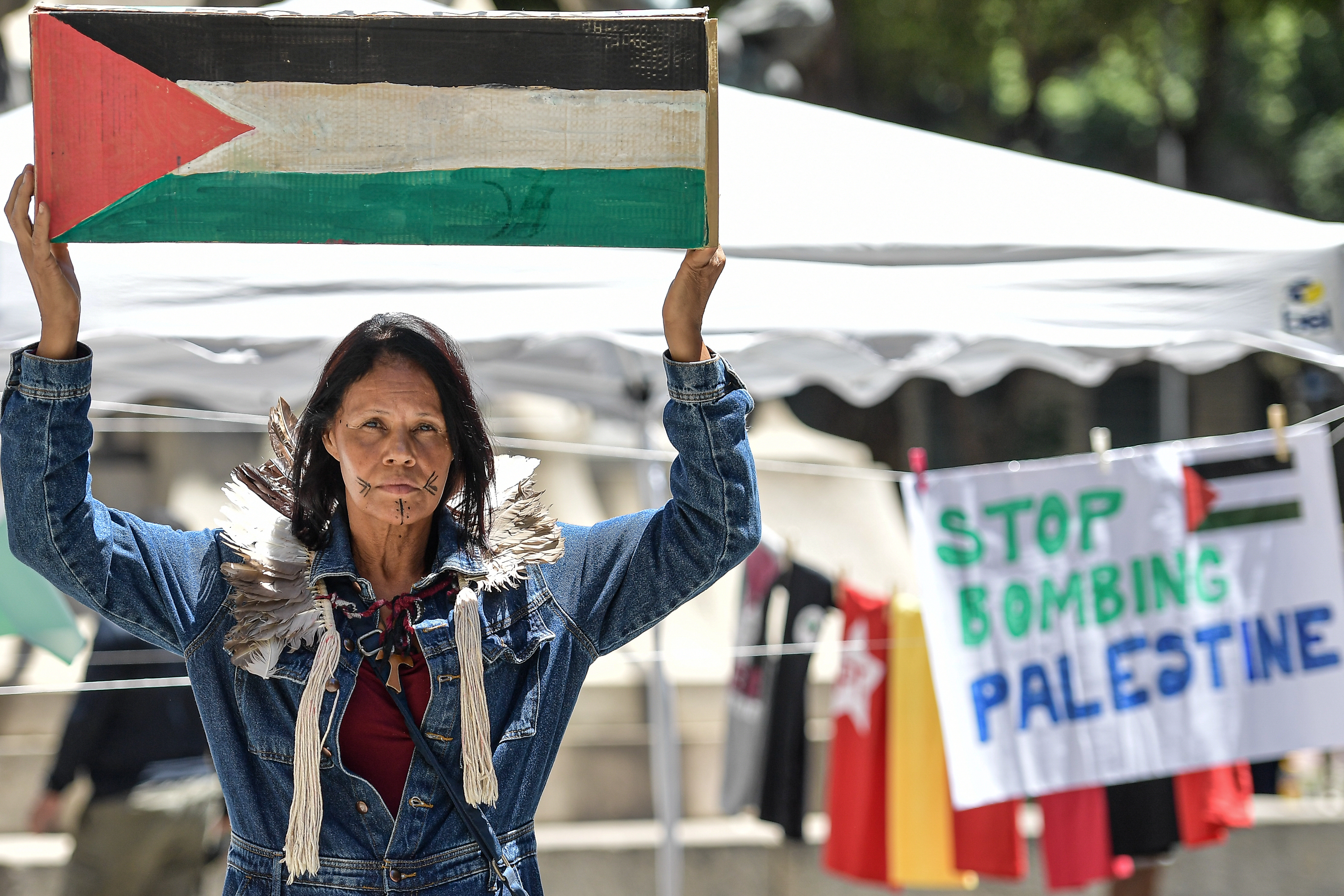 Protests Continue In Rio During the G20 Summit