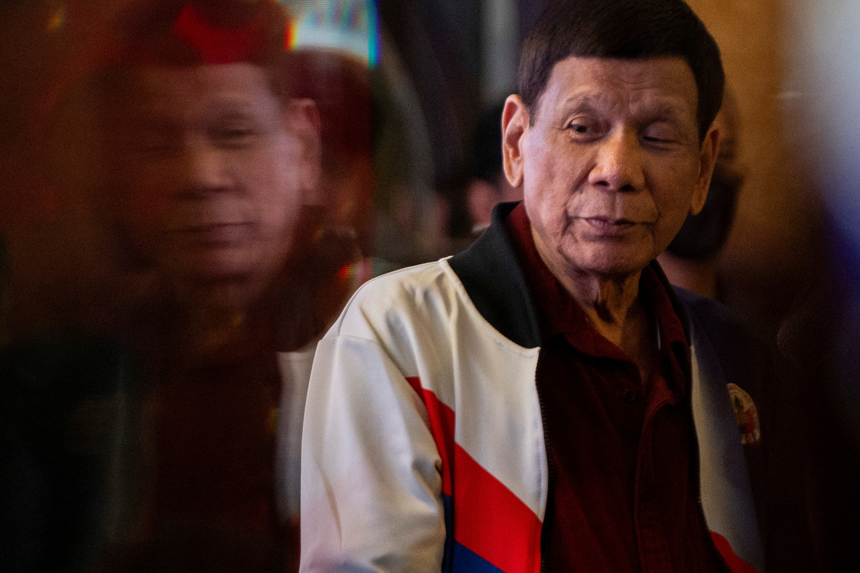 Former Philippine president Rodrigo Duterte [File: Eloisa Lopez/Reuters]