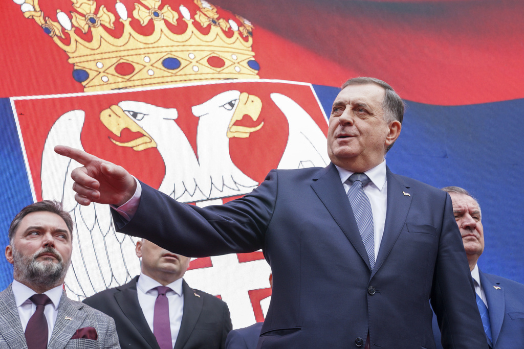 Bosnian Serb President Milorad Dodik [File: Radivoje Pavicic/AP]