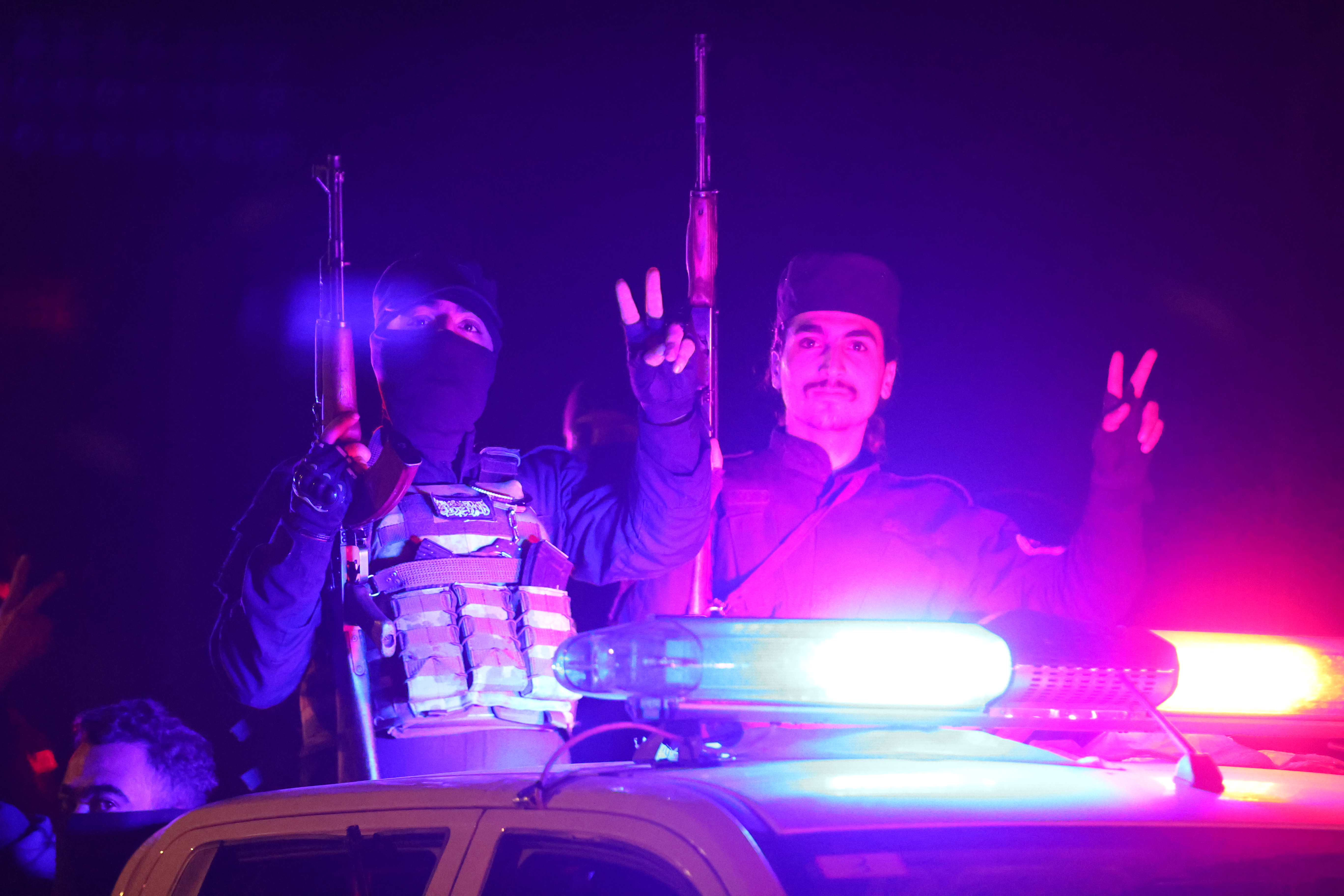 Syrian security forces battle armed fighters in Latakia.