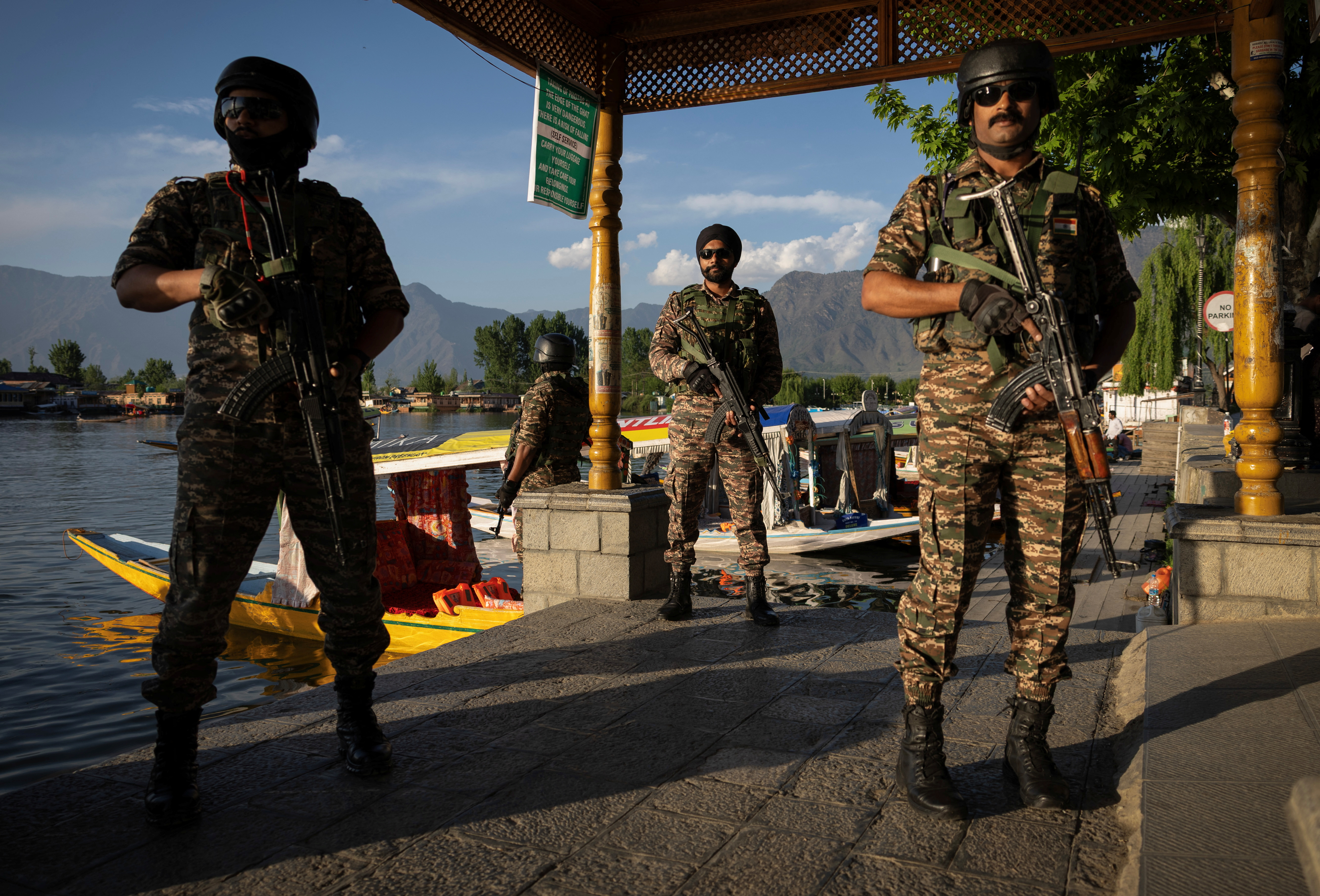 Pakistan and India have fought three wars over the contested region of Kashmir since gaining independence in August 1947 [Adnan Abidi/Reuters]