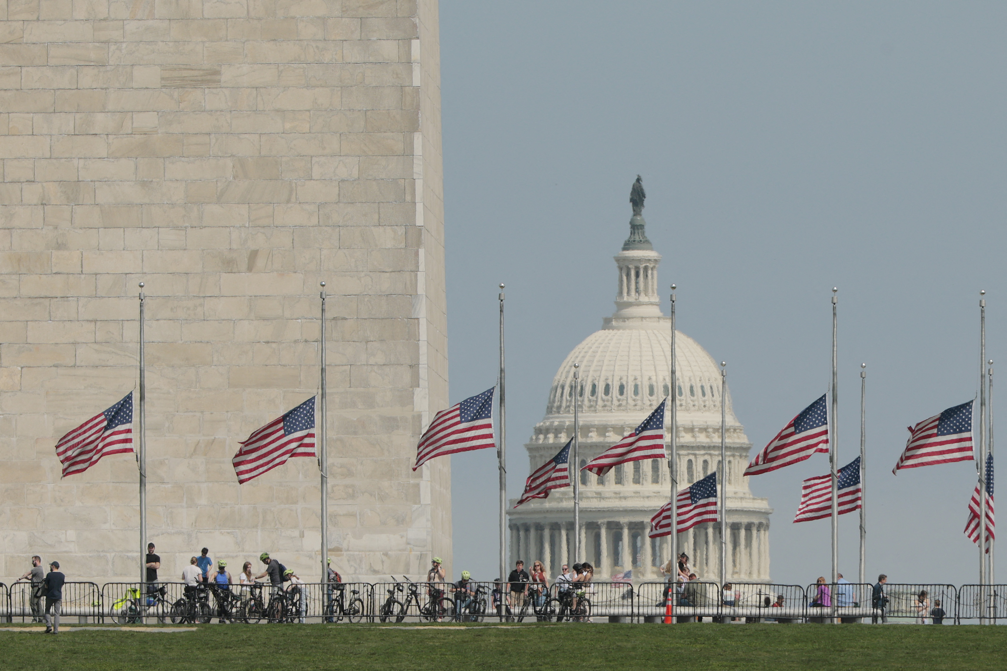 US flags Pope Francis