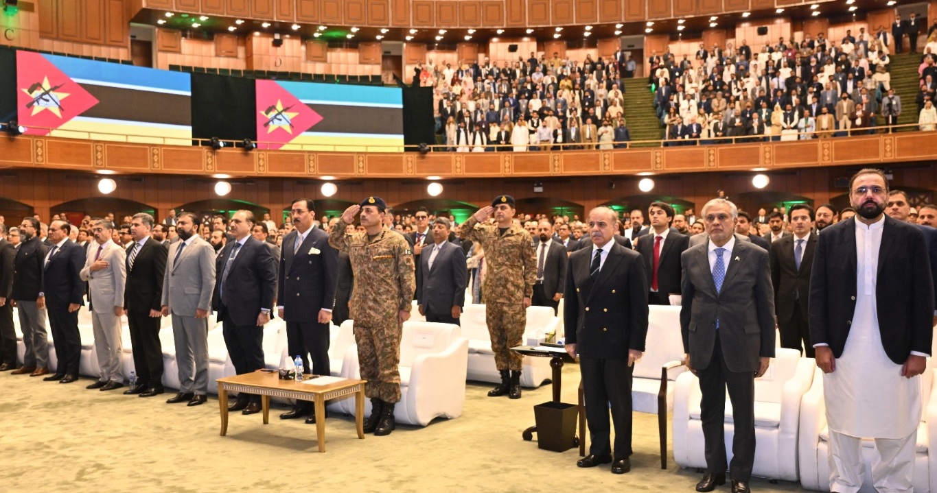 Pakistan hosted the Overseas Pakistani Convention in Islamabad on April 15, 2025 [Handout/Prime Minister&#039;s Office]