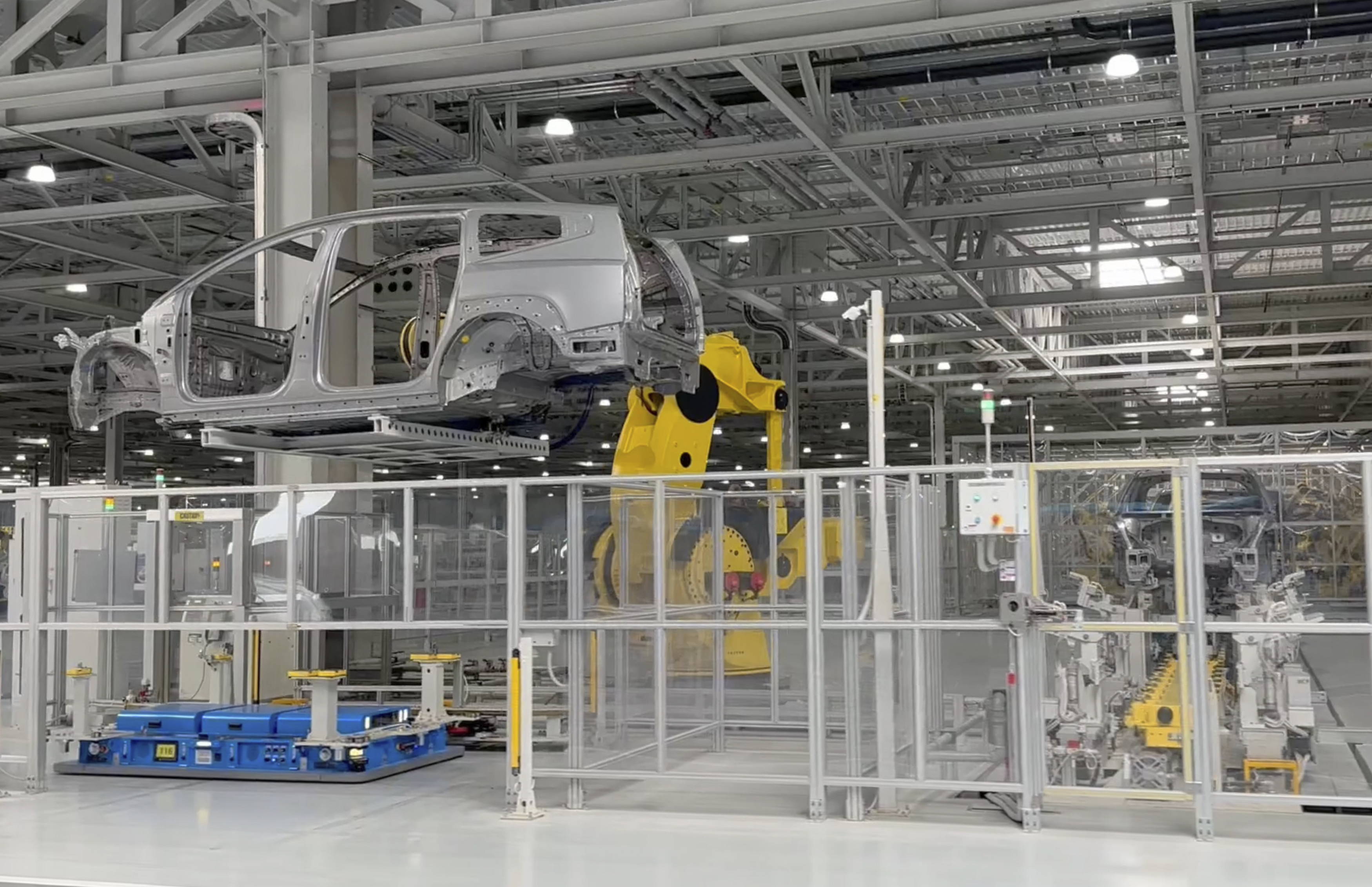 electric cars assembled at a new Hyundai EV plant in Ellabell