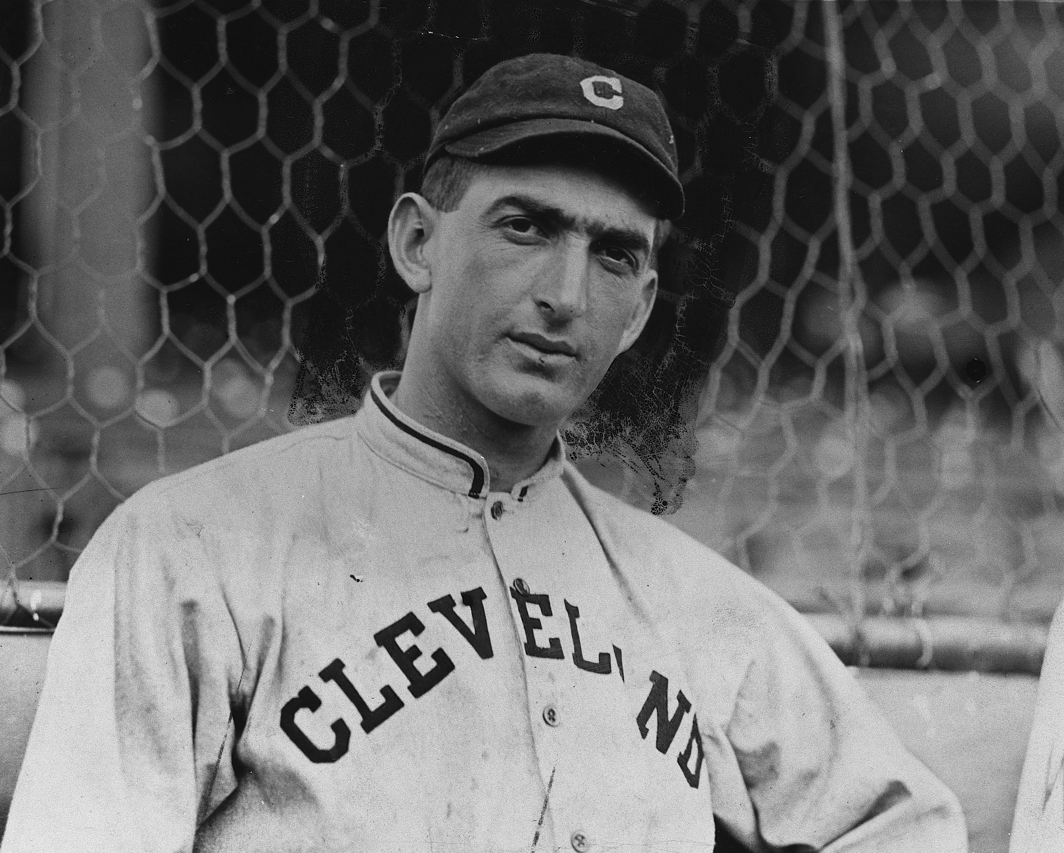 'Shoeless' Joe Jackson reacts.