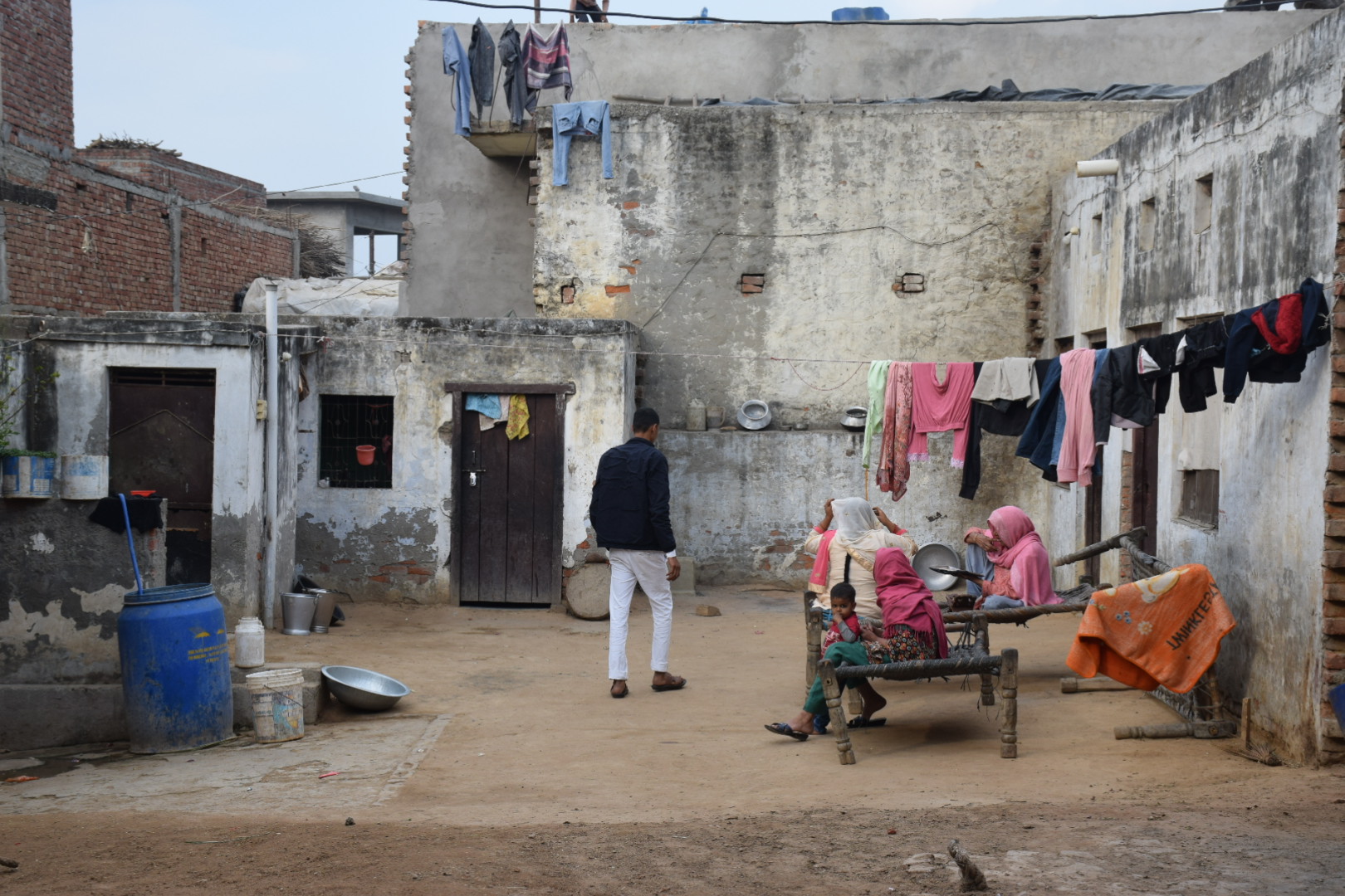 Mohsin at his home near Meerut in India [Ismat Ara/Al Jazeera]