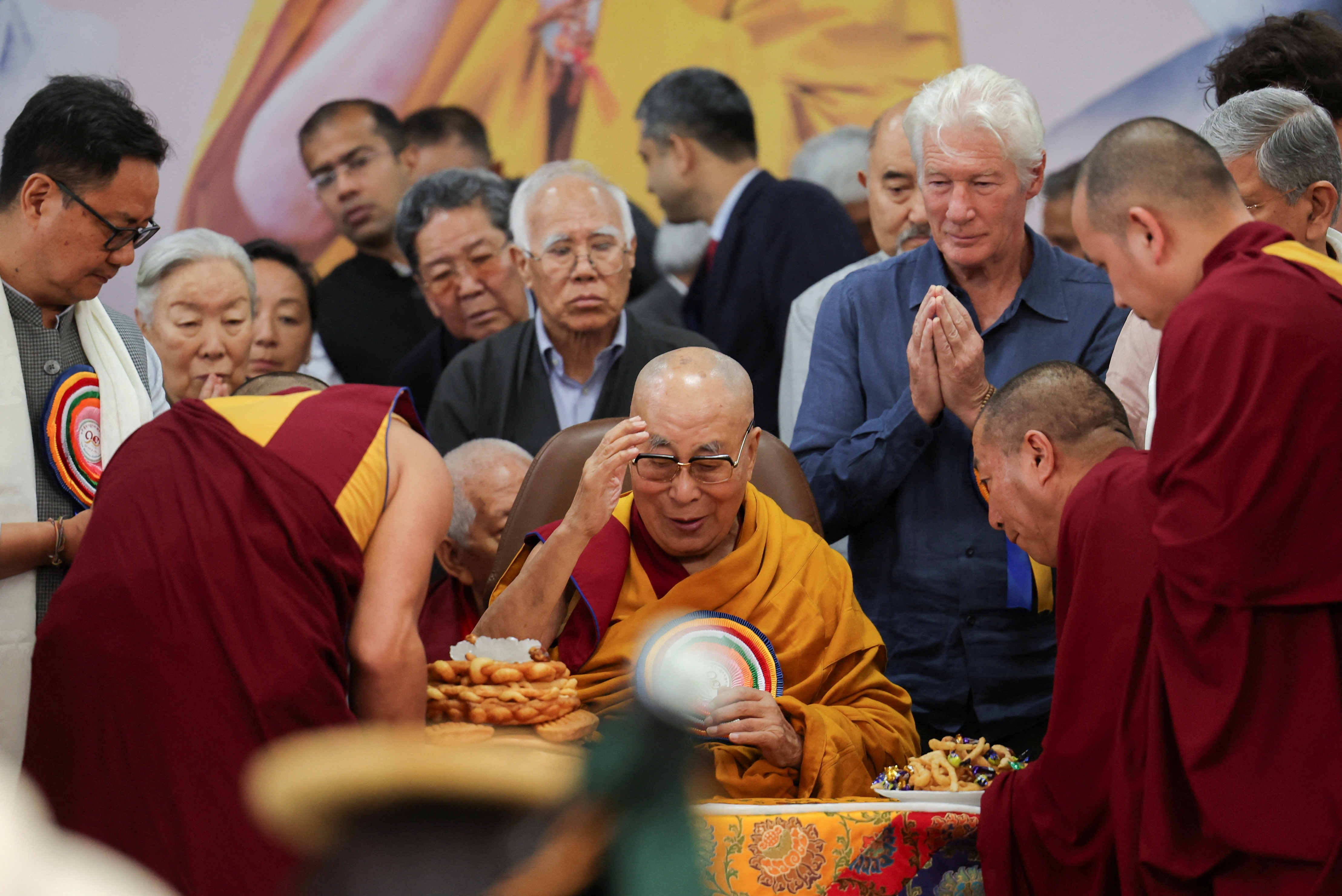 Tibetan spiritual leader Dalai Lama celebrates birthday