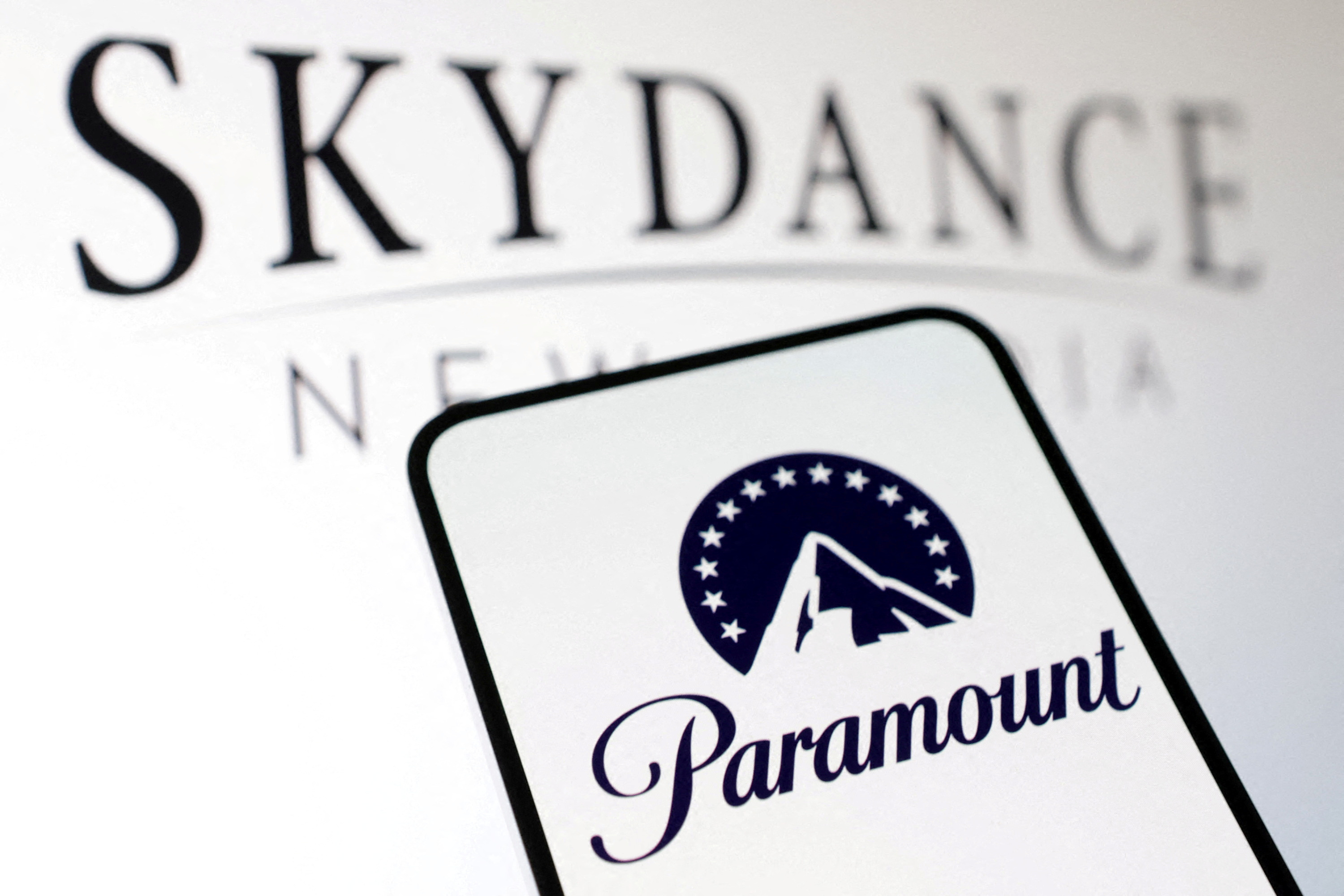 A compilation of Skydance and Paramount logos