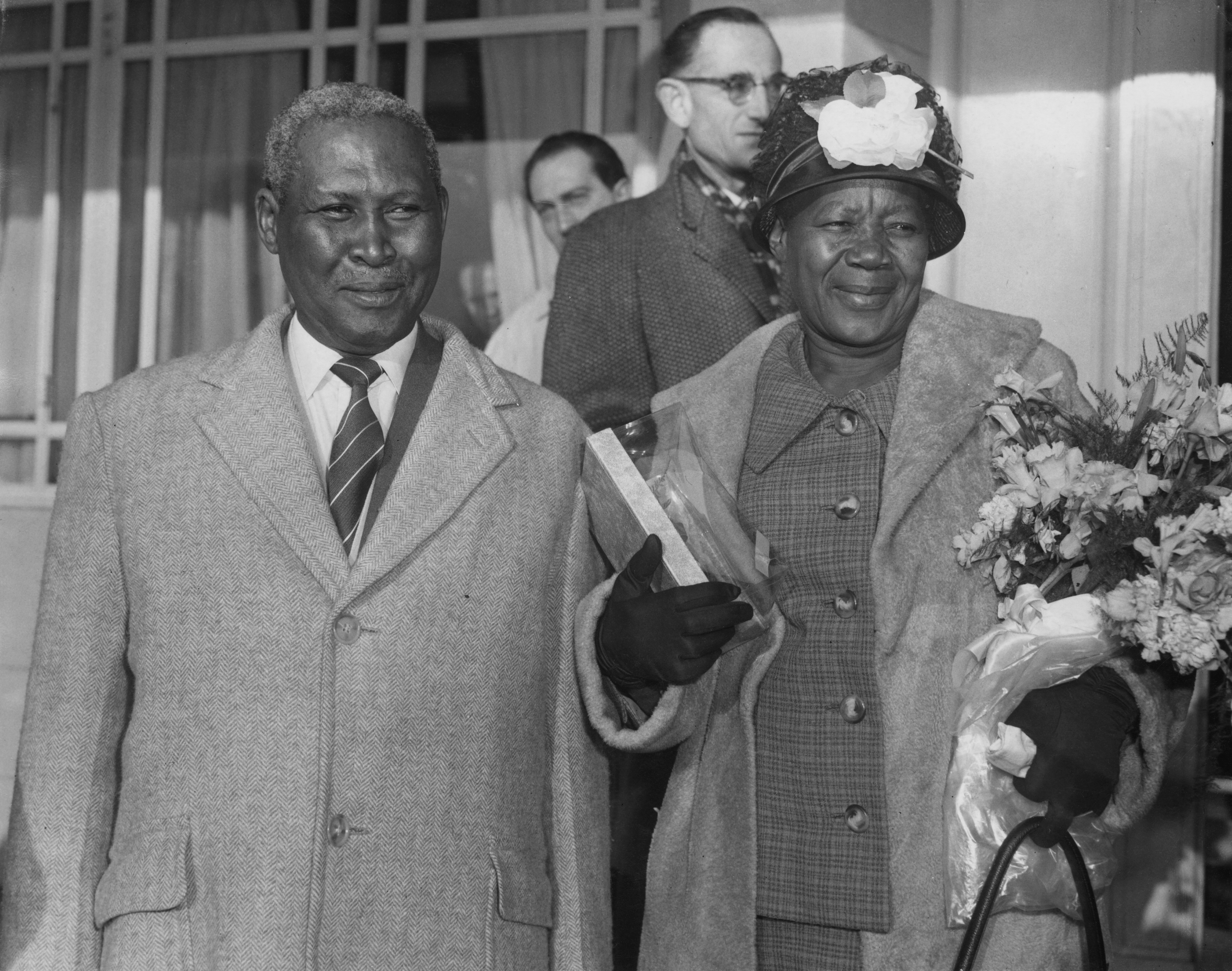 Albert Luthuli and his wife Nokukhanya.